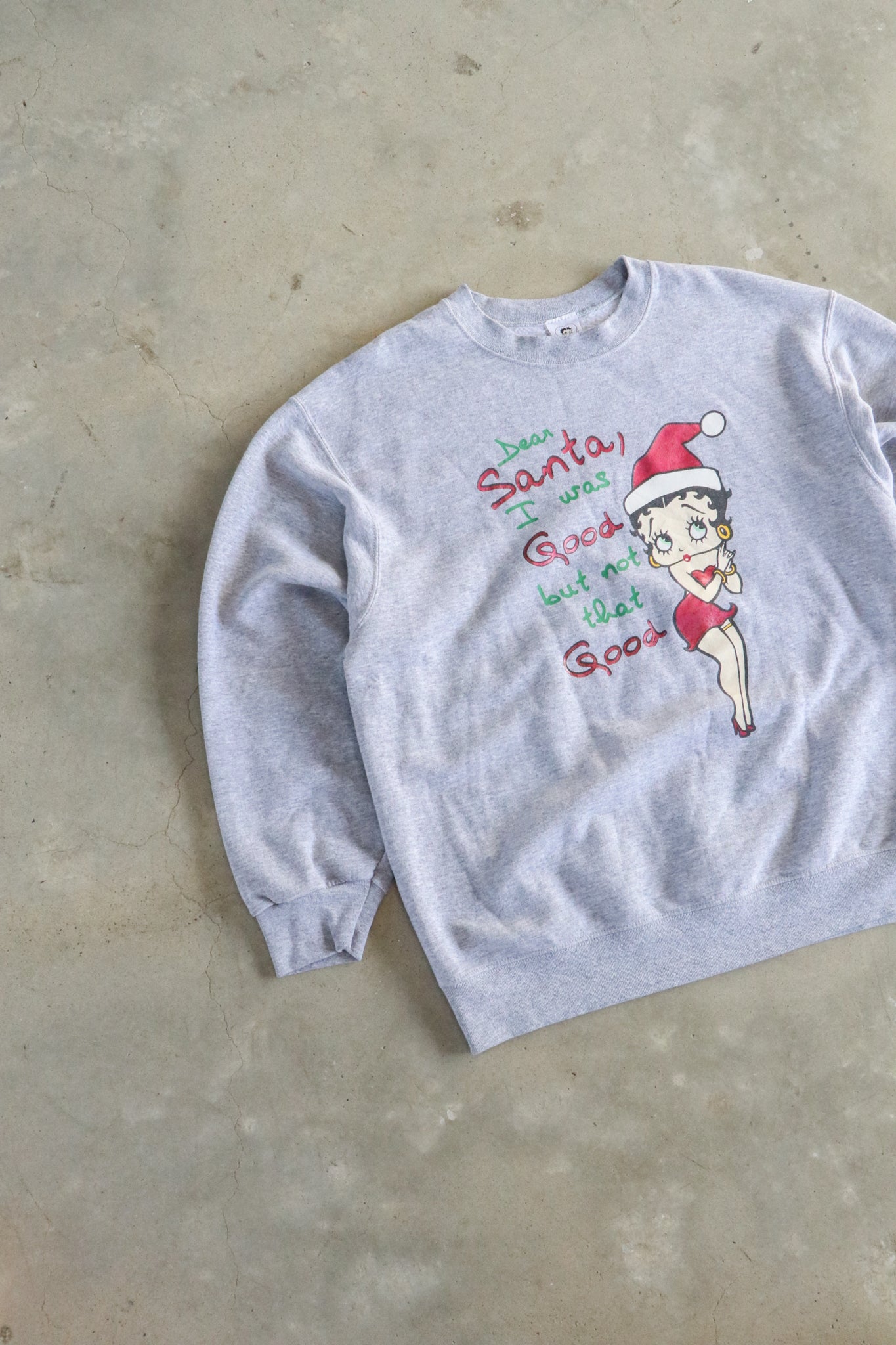 Vintage Betty Boop Sweater Medium