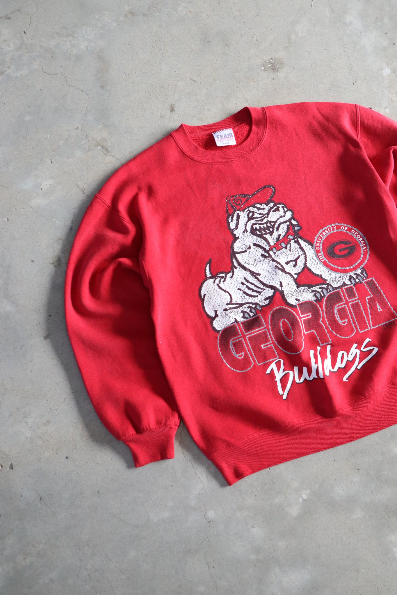Vintage Georgia Bulldogs Sweater Large