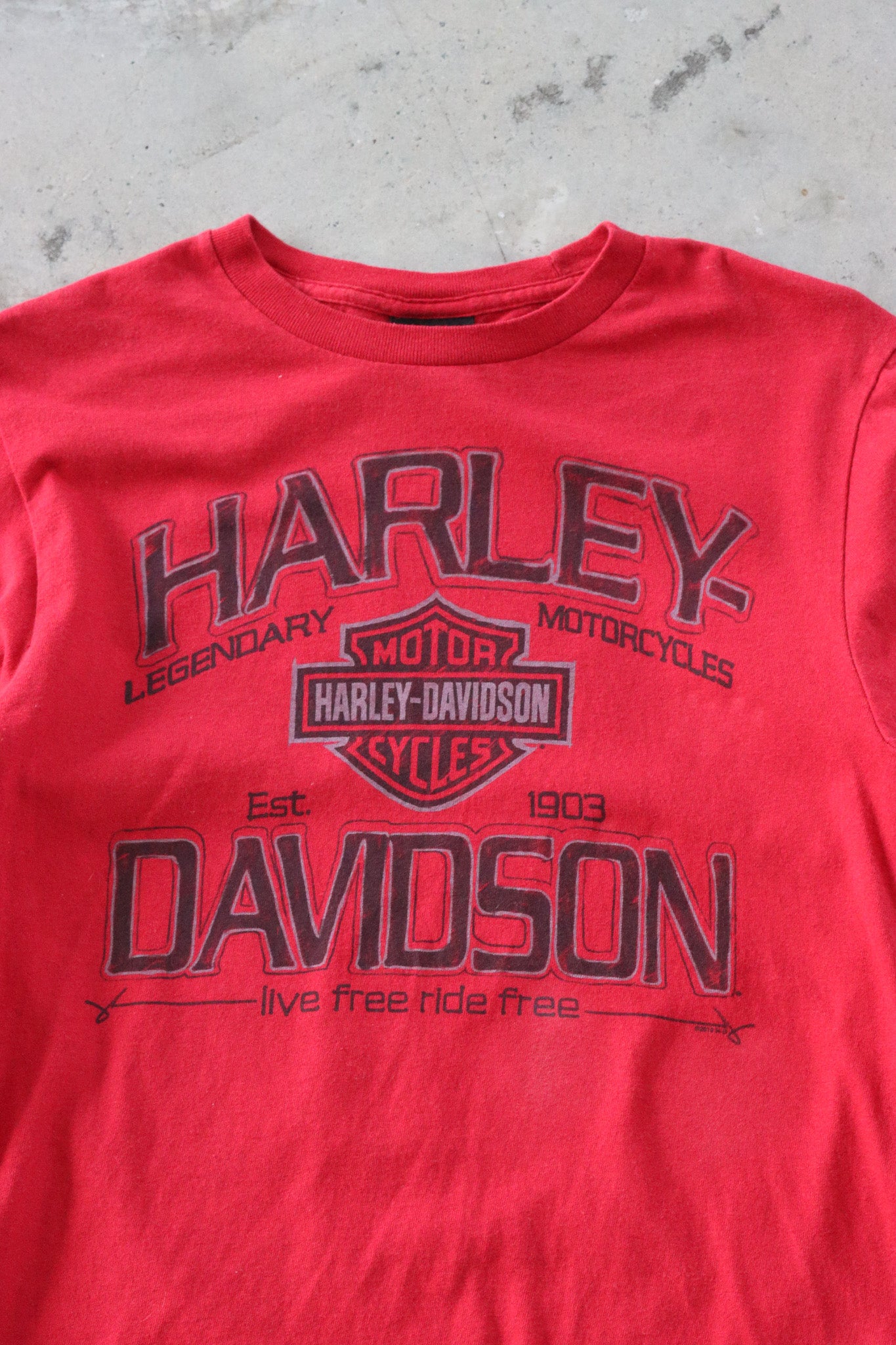 Vintage Harley Davidson Long Sleeve Tee XS