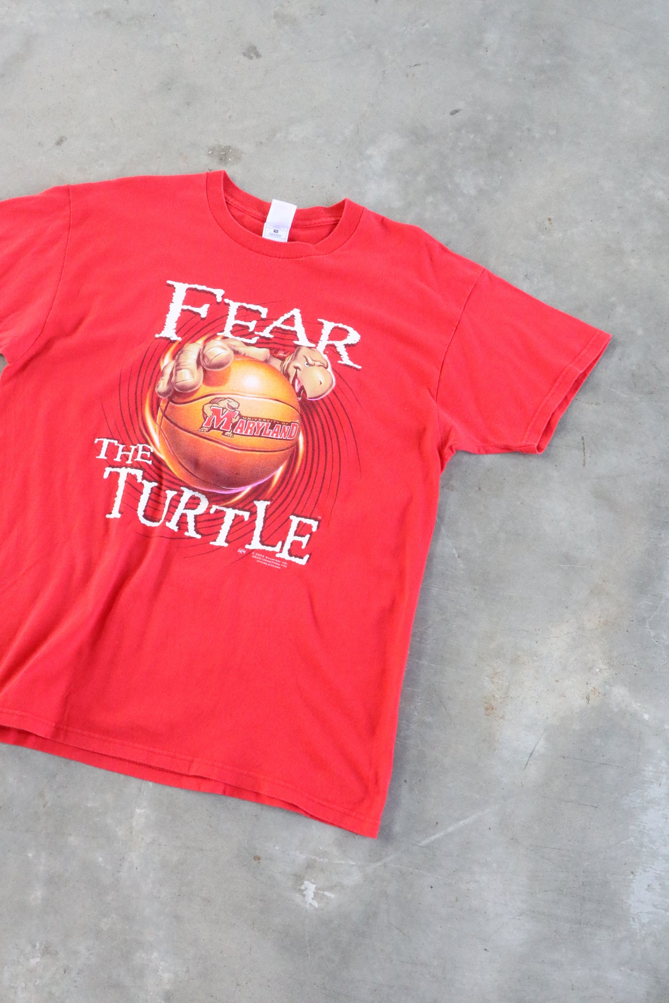Vintage Maryland Fear the Turtle Tee XL