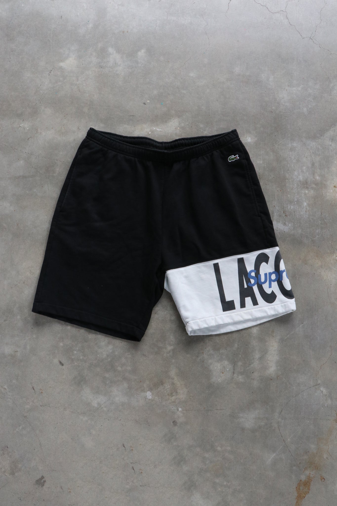 Supreme Lacoste Shorts Black