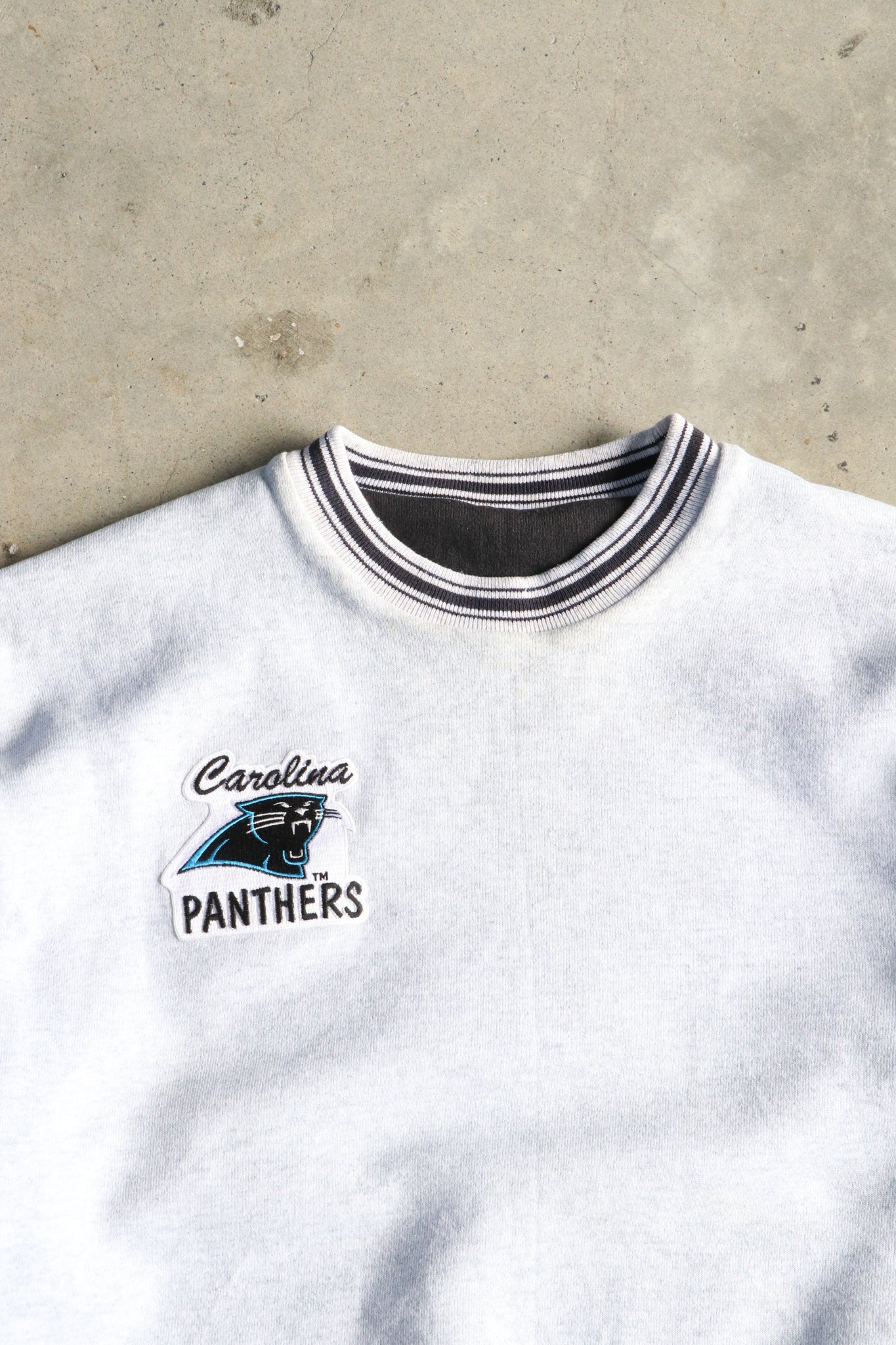 Vintage NFL Carolina Panthers Reversible Sweater Large