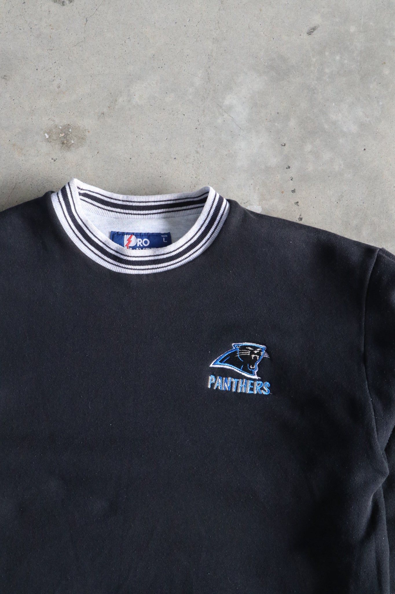 Vintage NFL Carolina Panthers Reversible Sweater Large