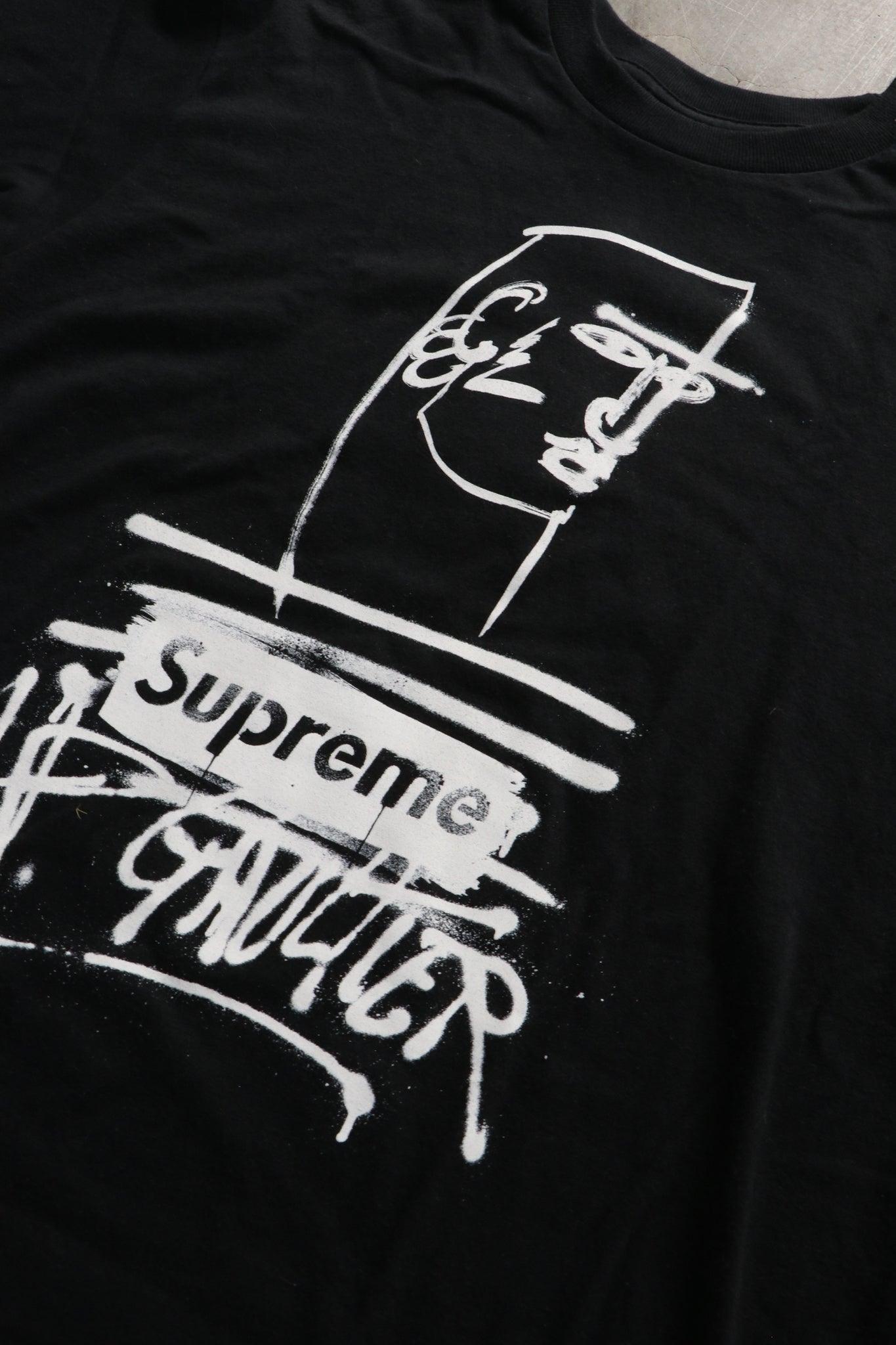 Supreme Jean Paul Gaultier Box Logo Tee Black