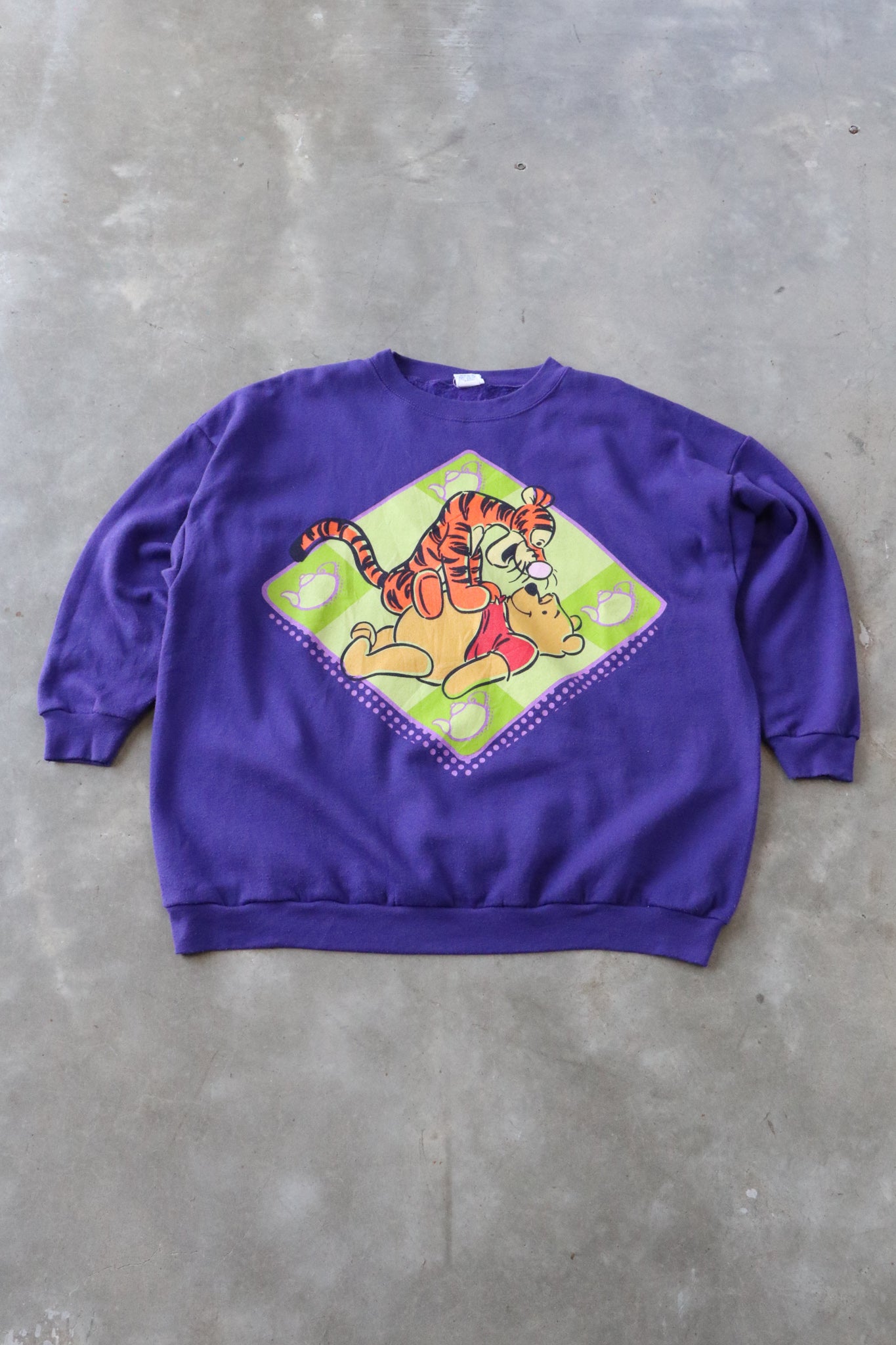 Vintage Pooh Bear Sweater XL