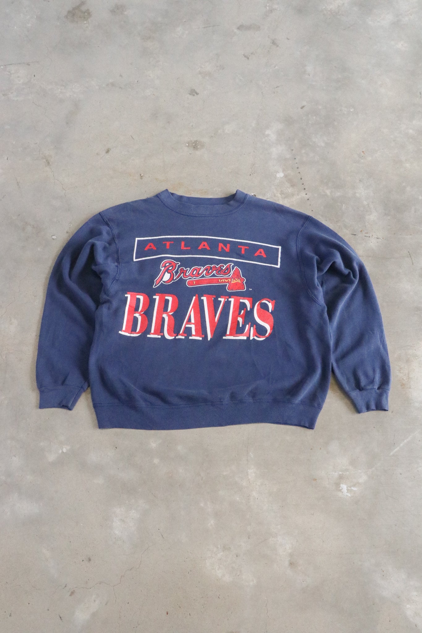 Vintage MLB Atlanta Braves Sweater Medium