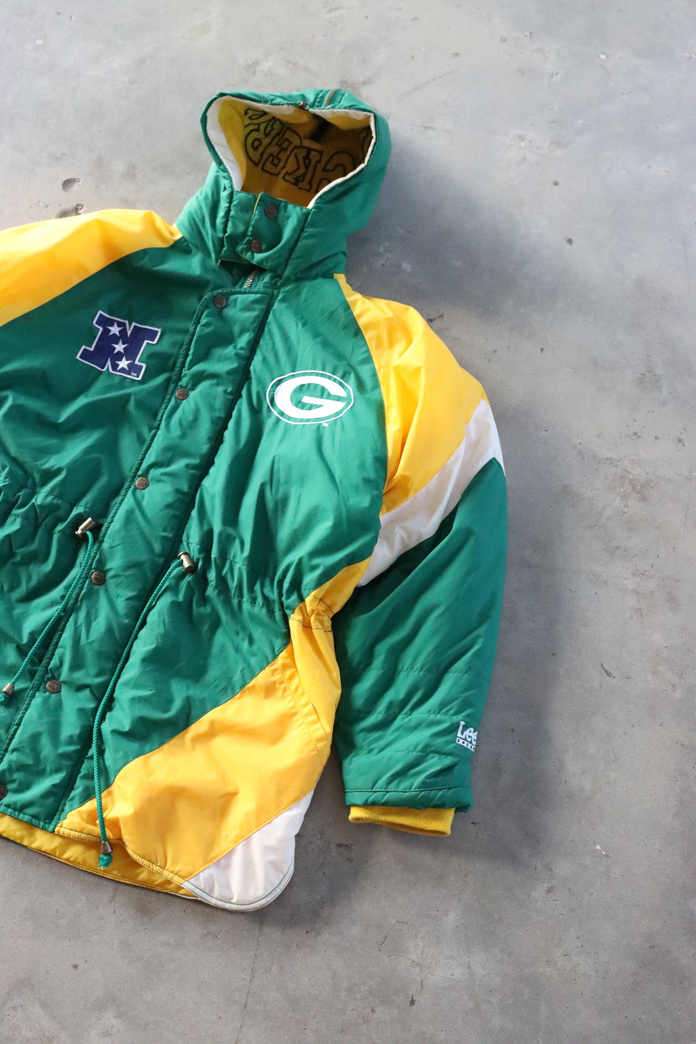 Vintage Green Bay Packers Jacket Large