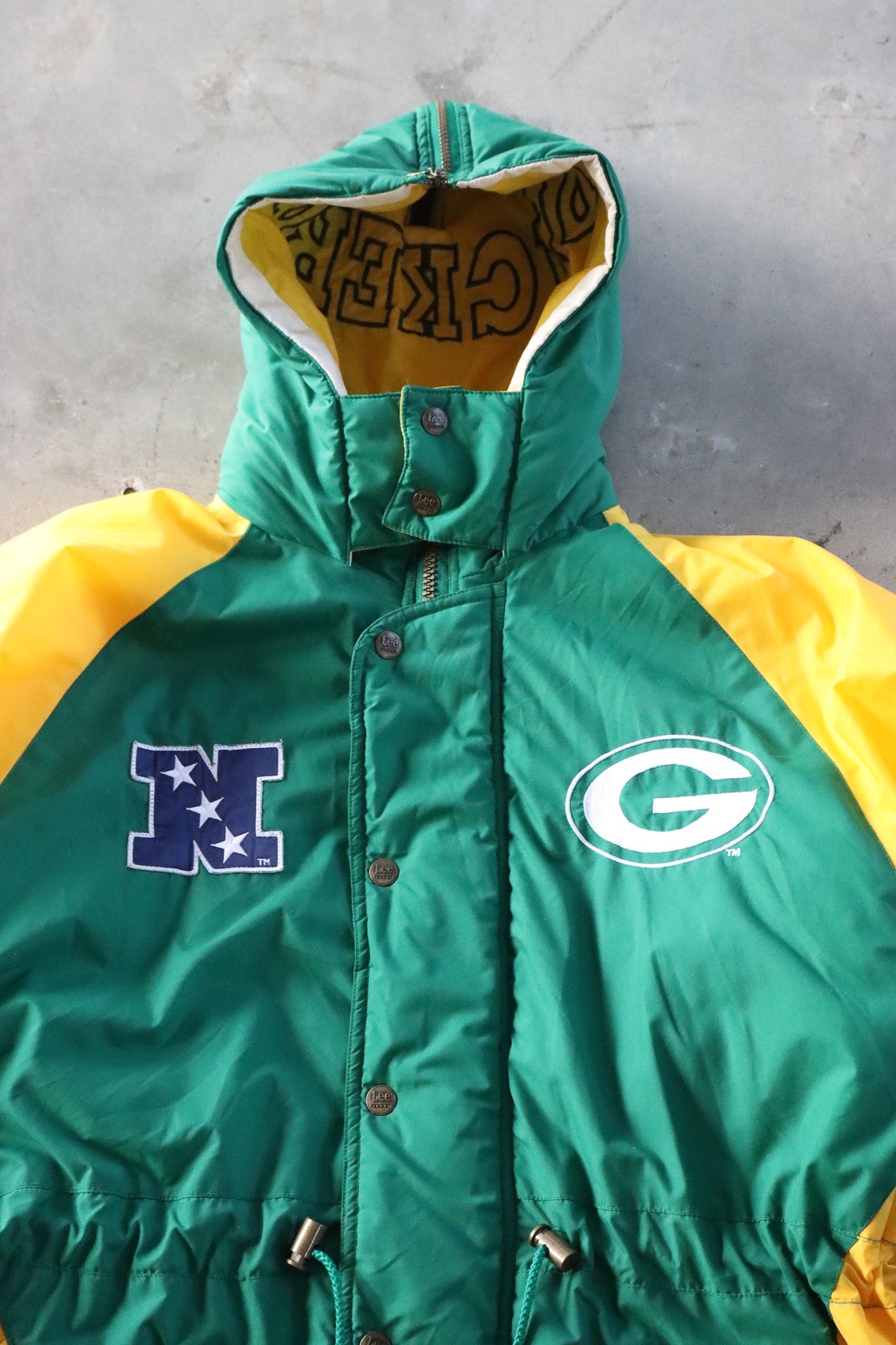 Vintage Green Bay Packers Jacket Large