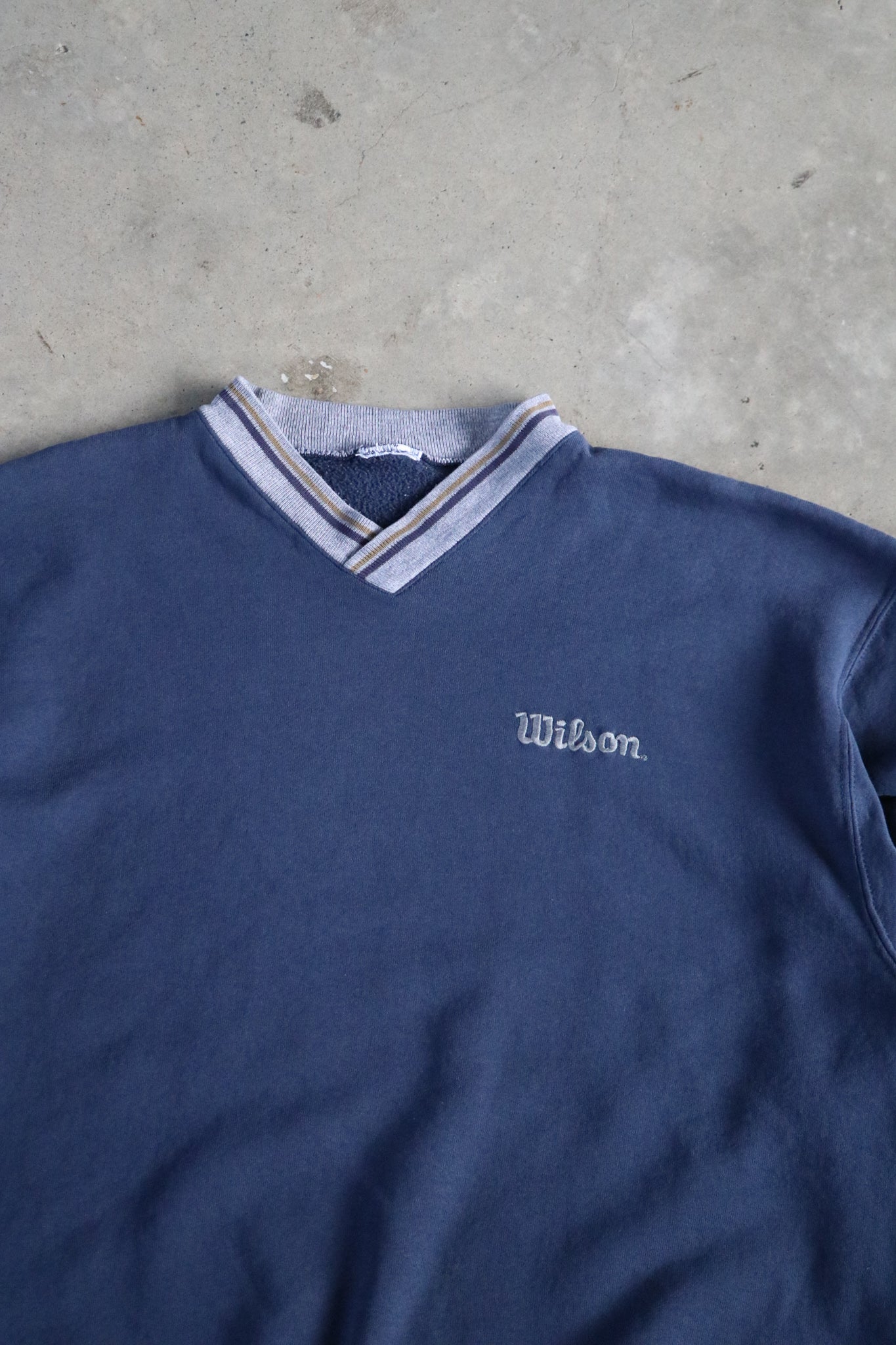 Vintage Wilson Embroided Sweater XL