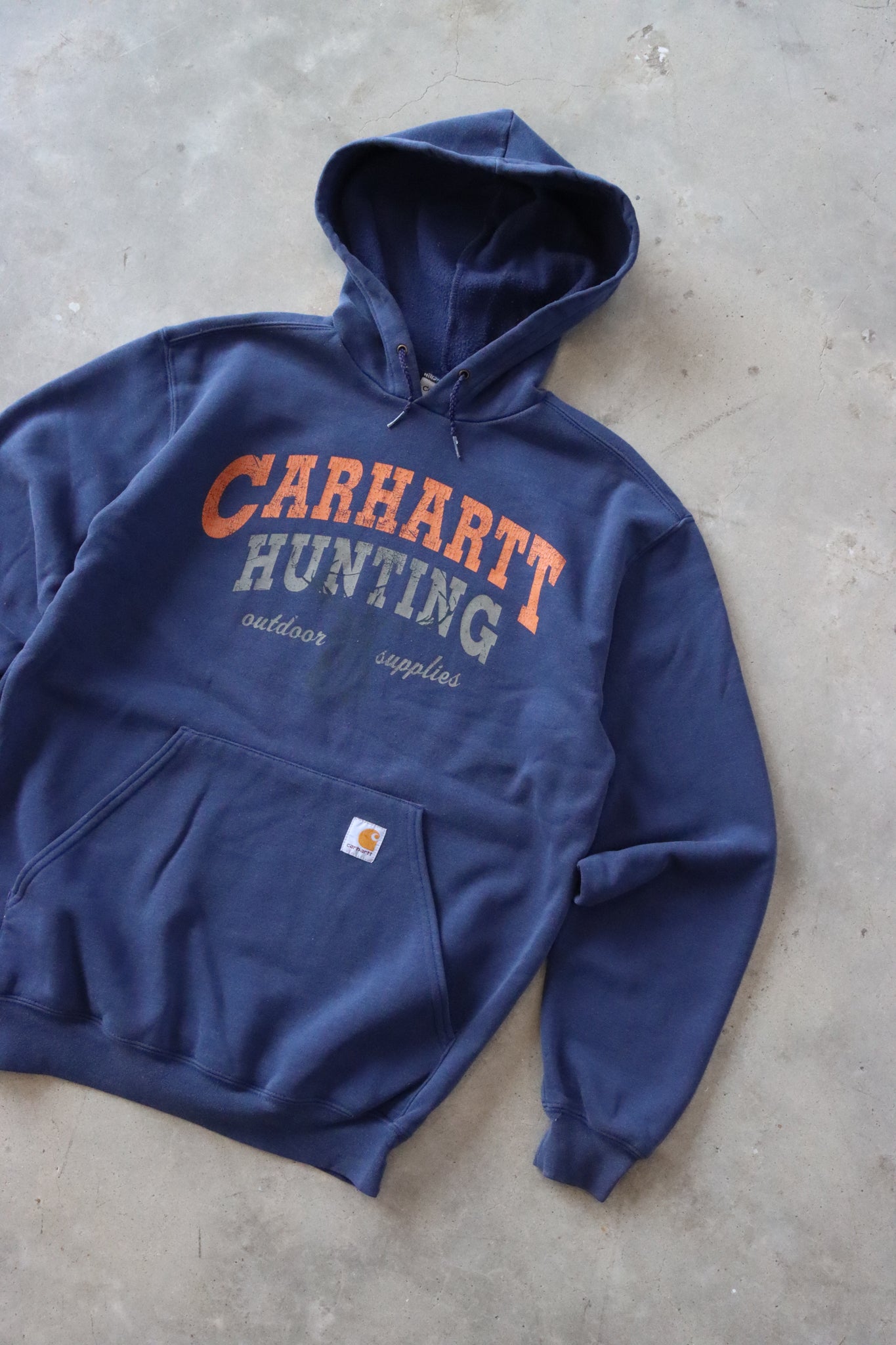 Vintage Carhartt Hunting Hoodie Medium