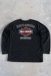 Vintage Harley Davidson Spellout Sweater Large