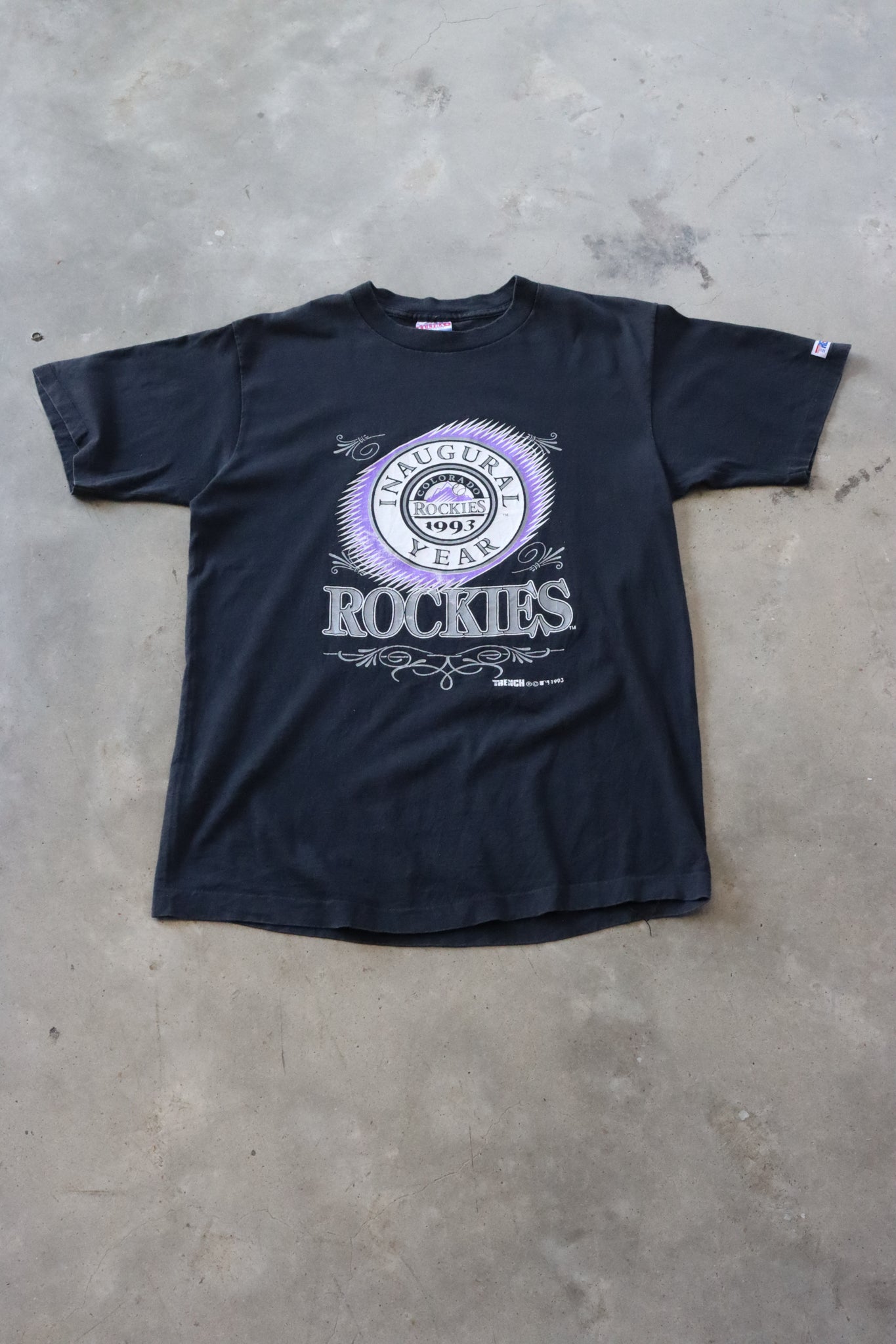 Vintage 1993 Rockies Tee Large