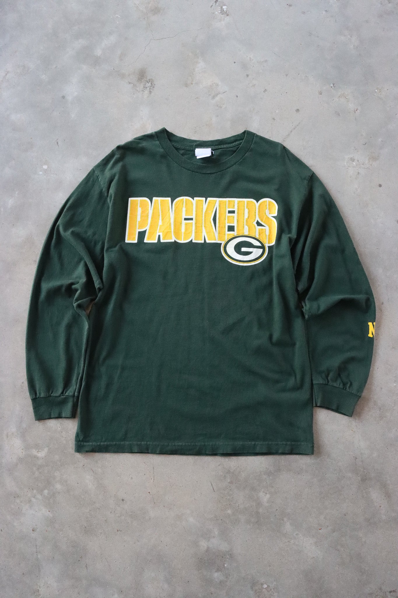 Vintage NFL Green Bay Packers Long Sleeve Large