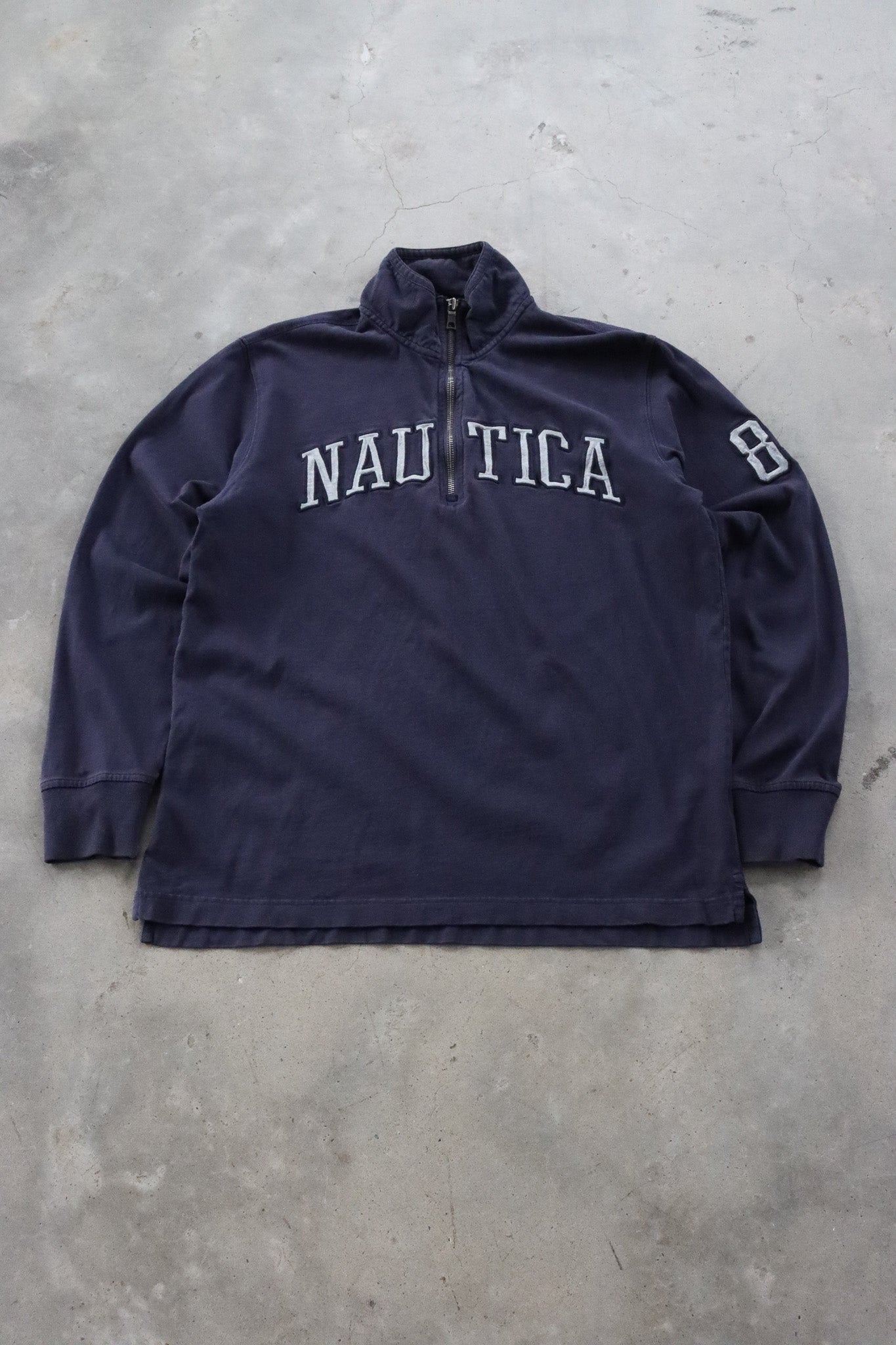 Vintage Nautica 1/4 Zip Sweater Medium