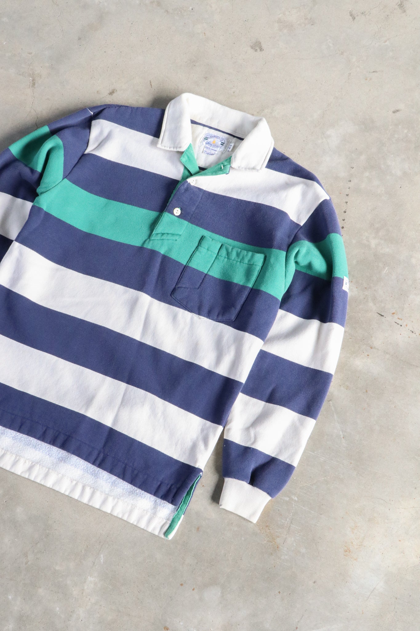 Vintage Nautica Competition Rugby Polo Sweater Small