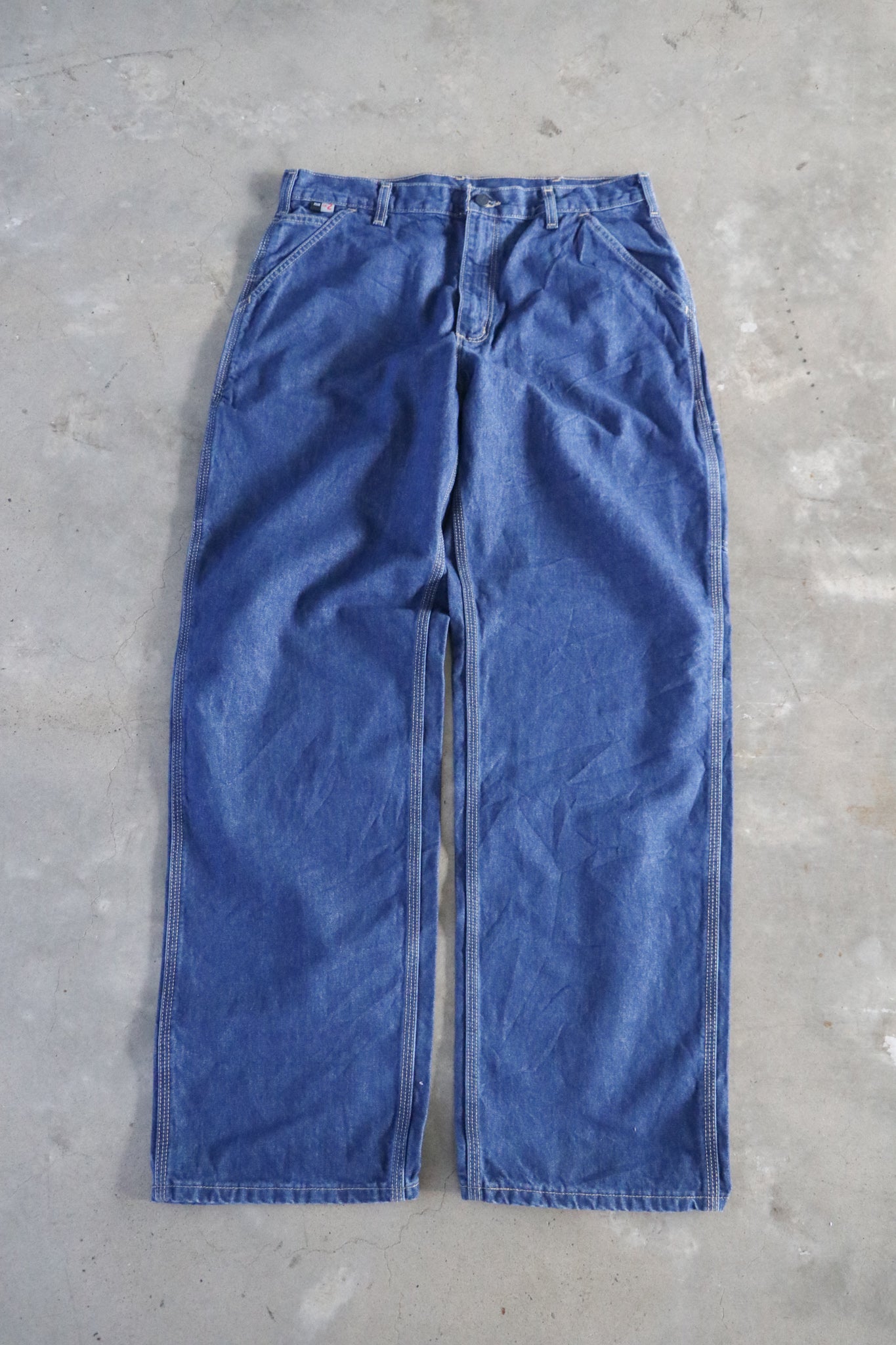Vintage Carhartt FR Denim Workwear Pant W35