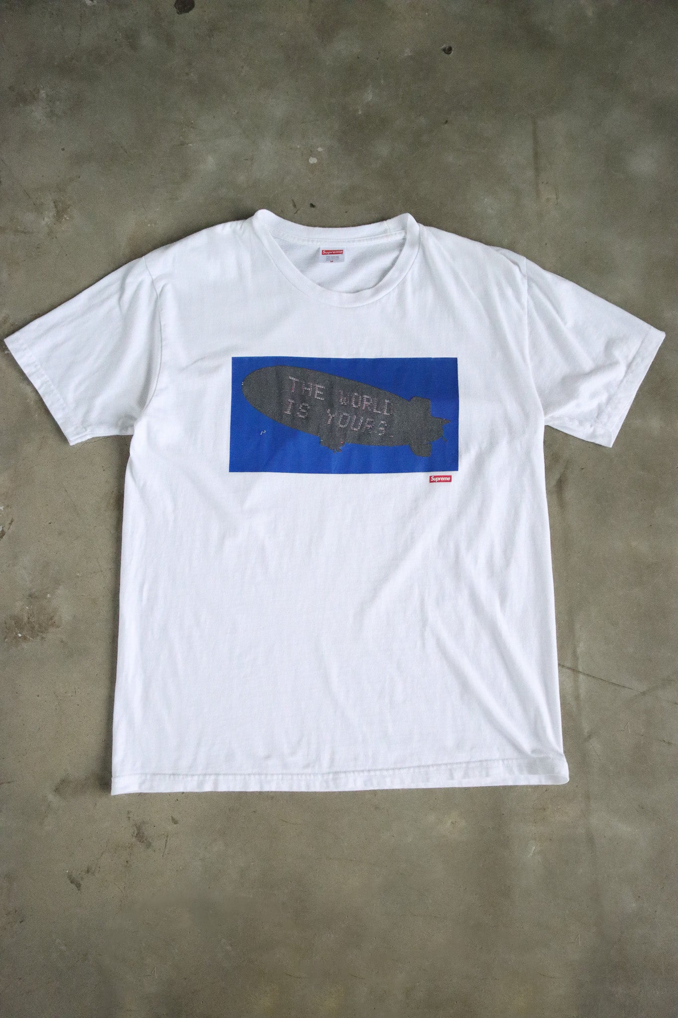 Supreme Scarface 'The World Is Yours' Tee White