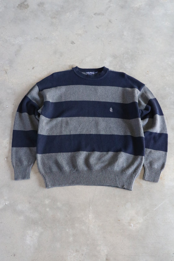 Vintage Nautica Knit Sweater Large