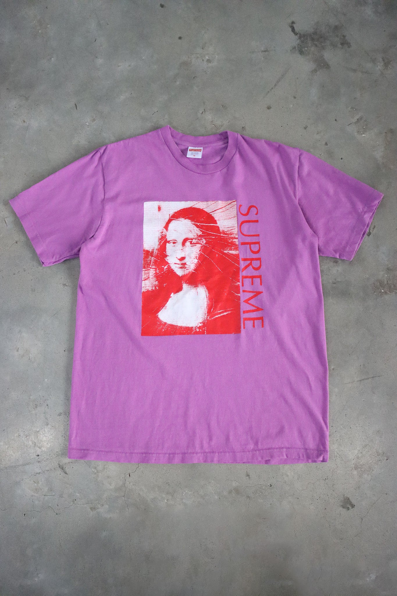 Supreme Mona Lisa Tee Purple