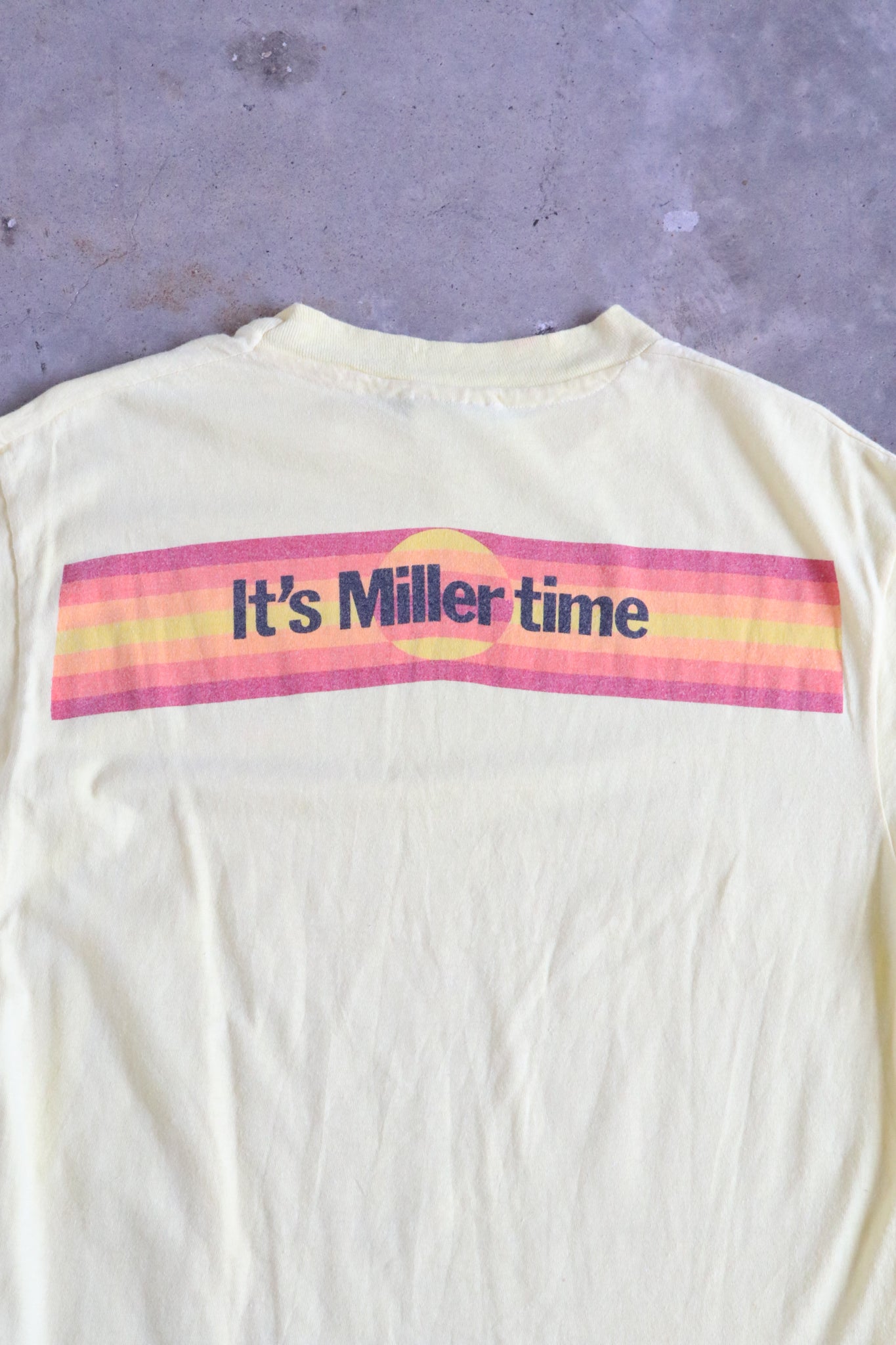 Vintage It's Miller Time Tee Large