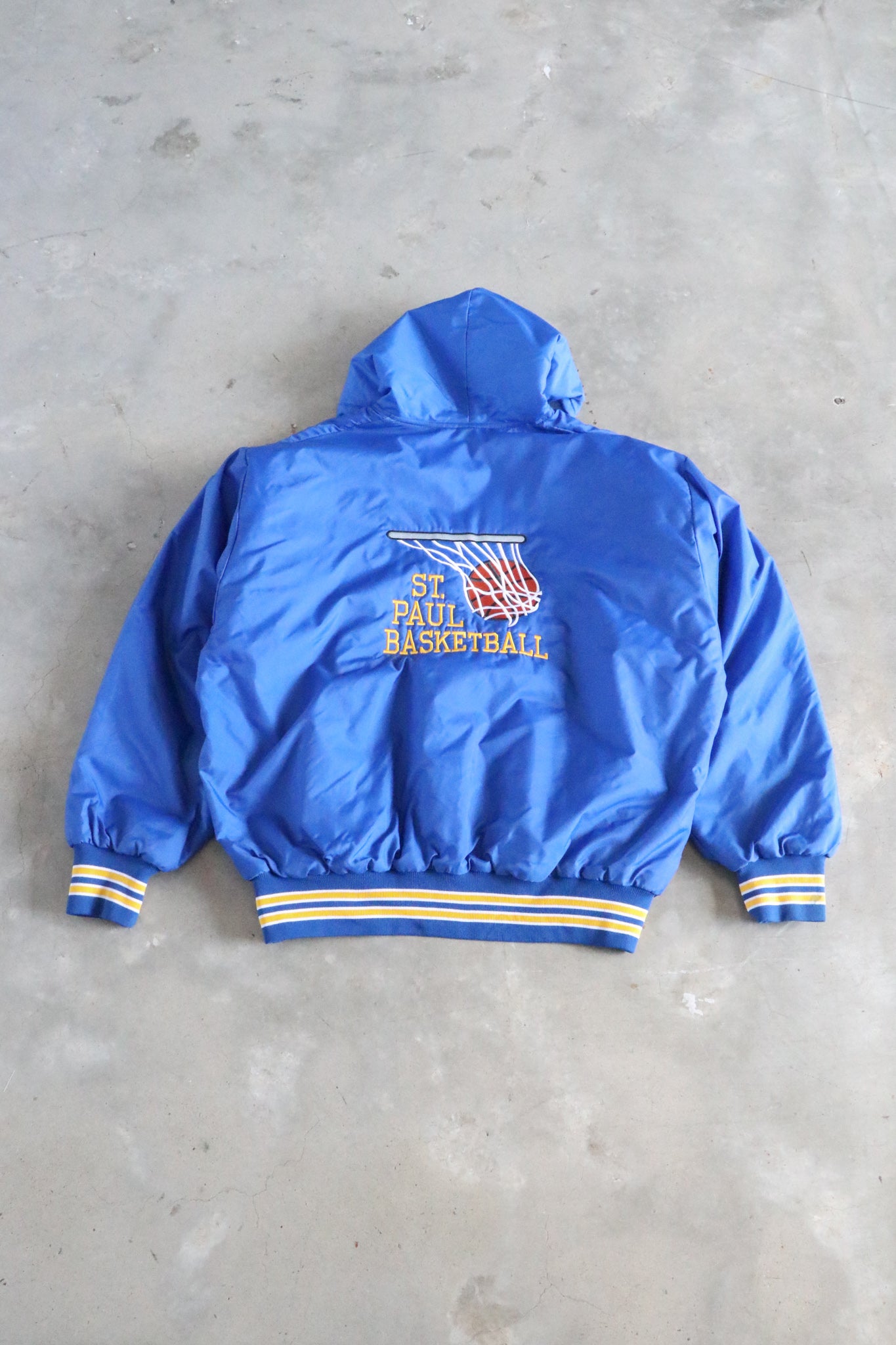 Vintage St. Pauls Basketball Jacket XL