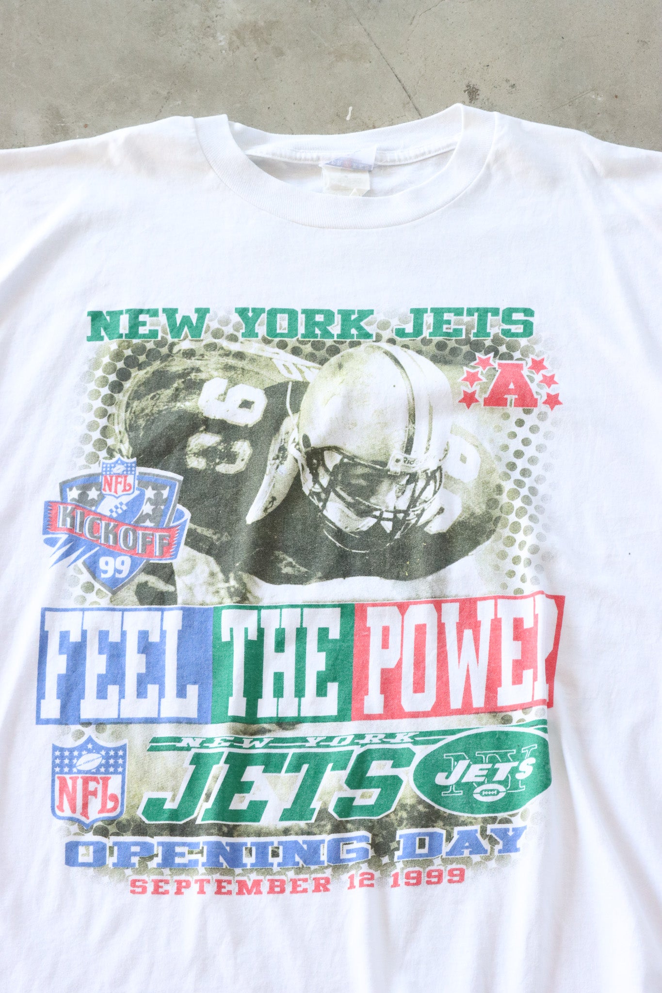 Vintage 1999 New York Jets Tee XL