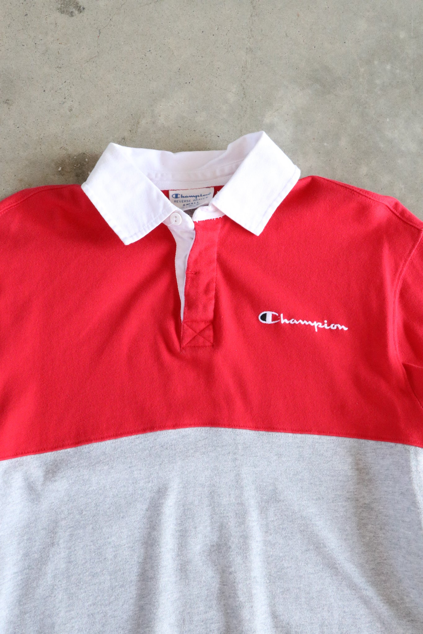 Vintage Champion Rugby Polo Small