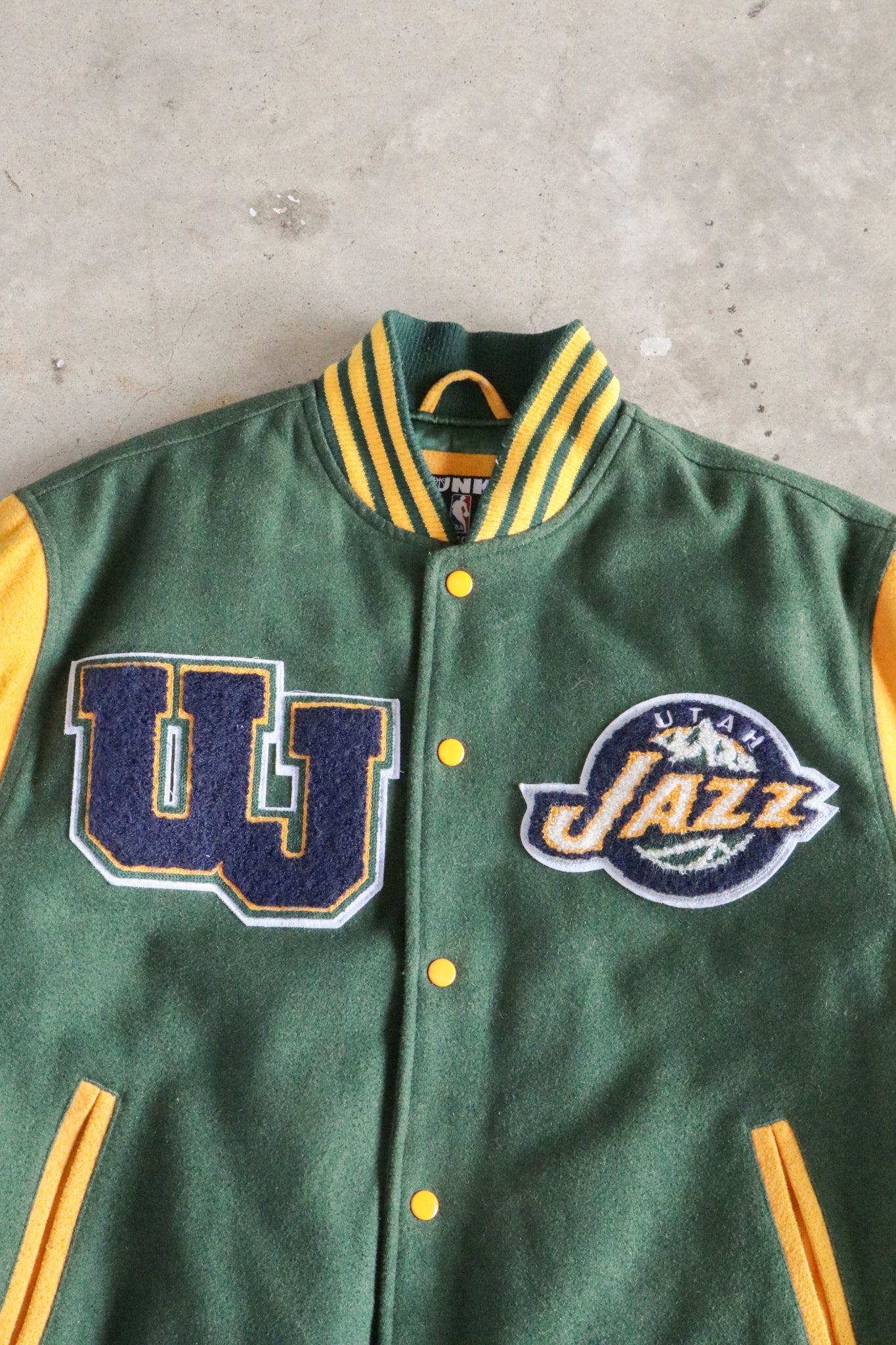 Vintage NBA Utah Jazz Varsity Jacket Large
