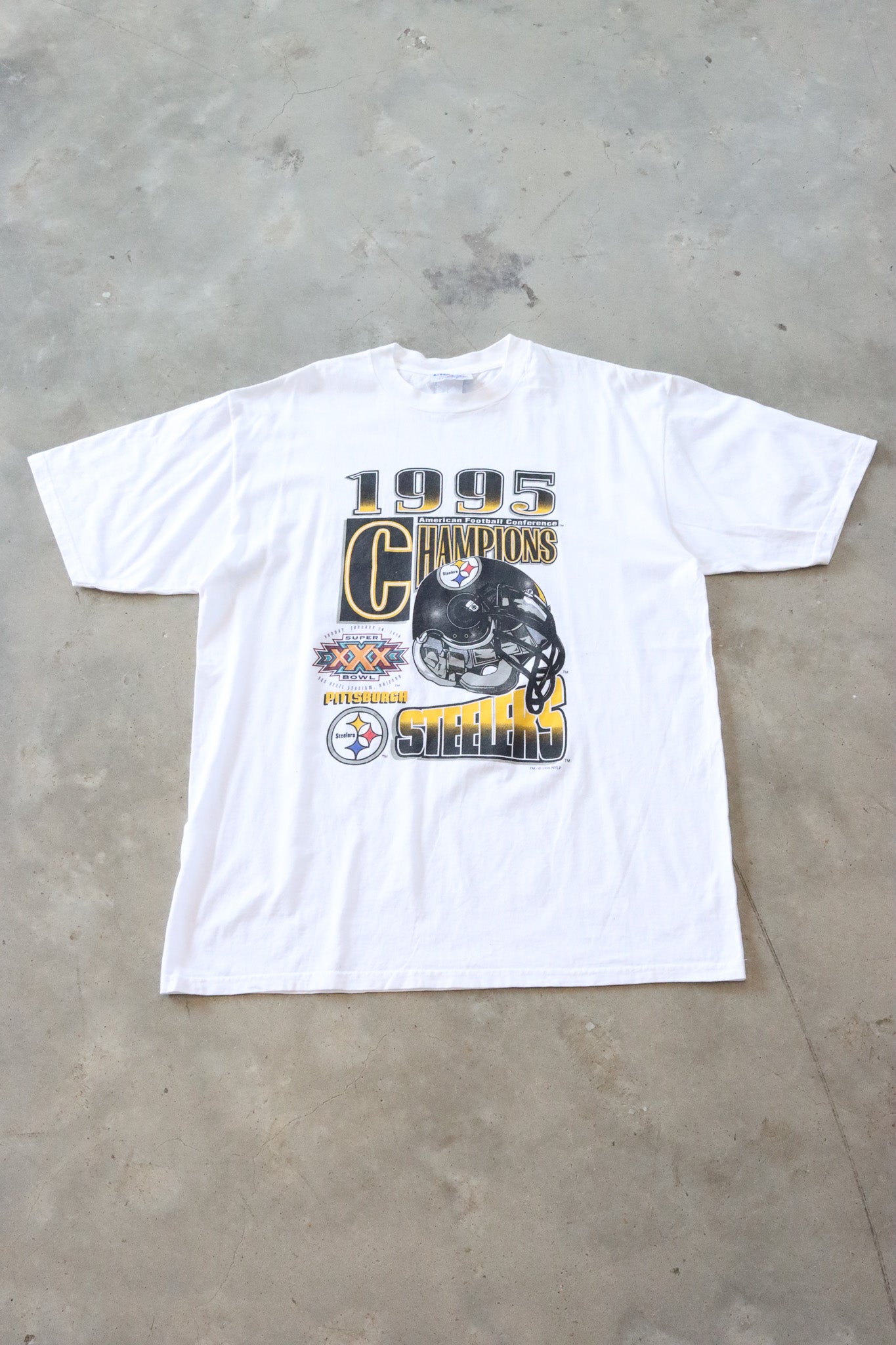 Vintage 1995 Steelers Tee XL