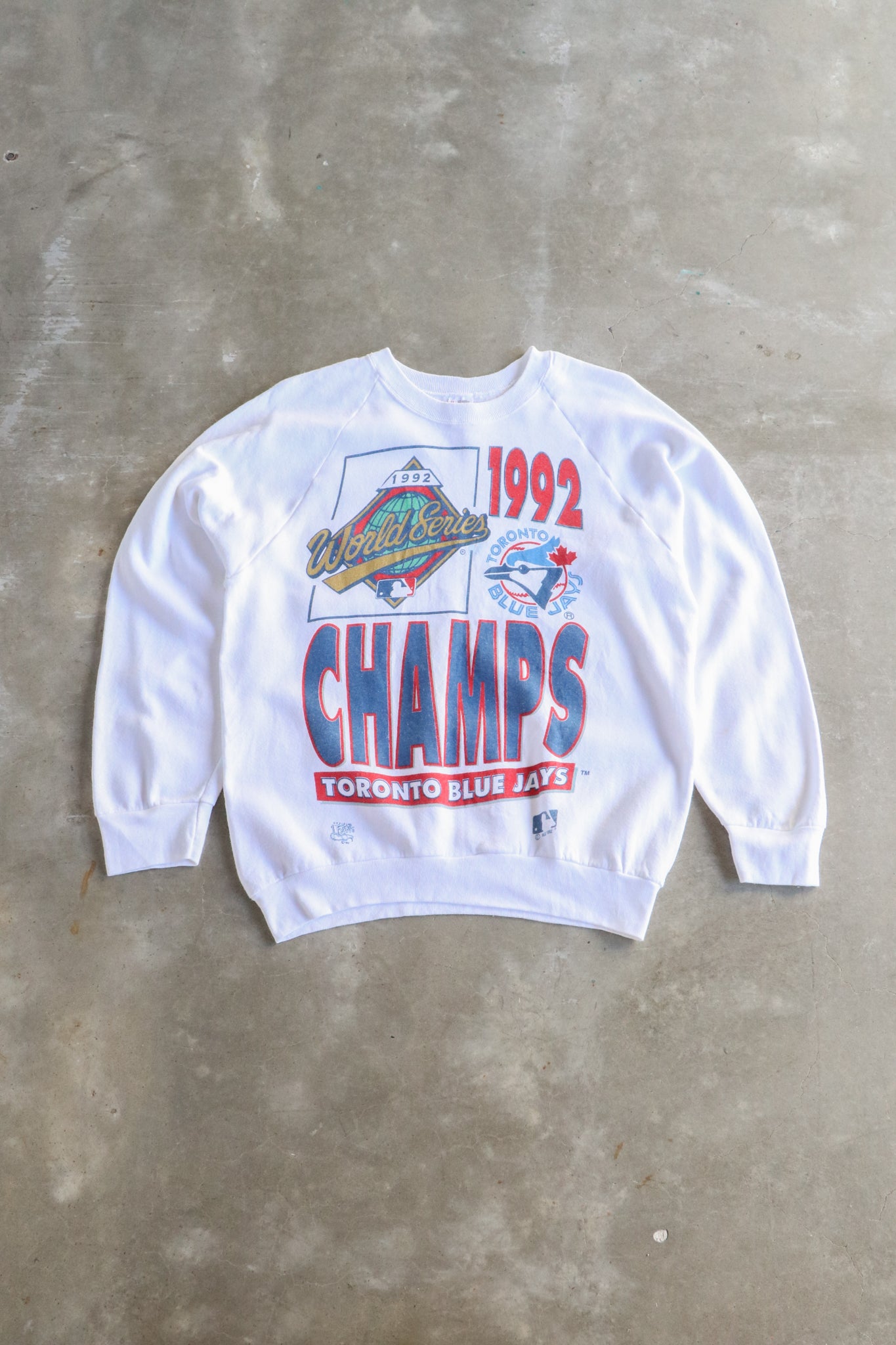 Vintage 1992 MLB Blue Jays Sweater Medium
