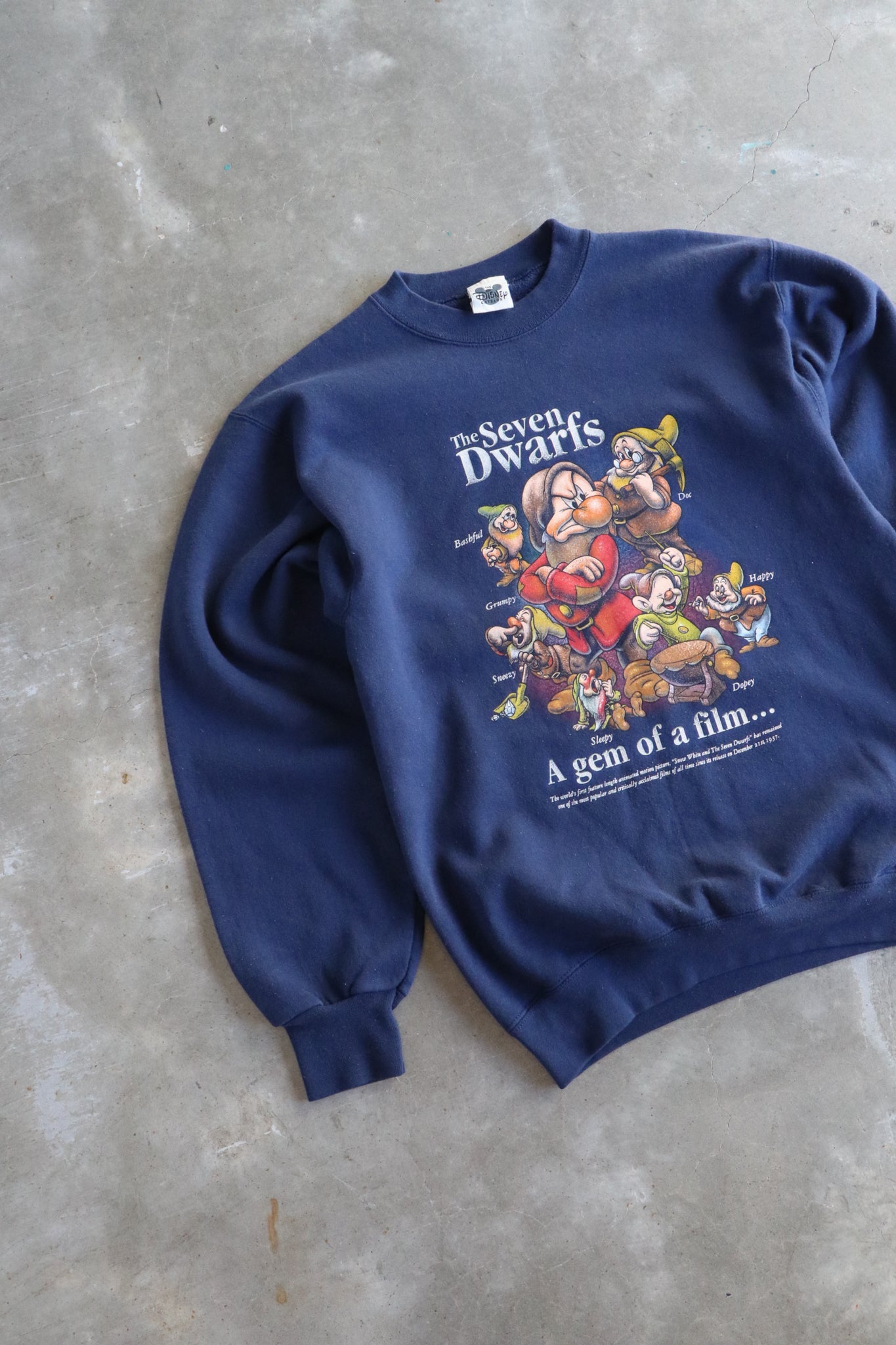Vintage Seven Dwarfs Sweater Small