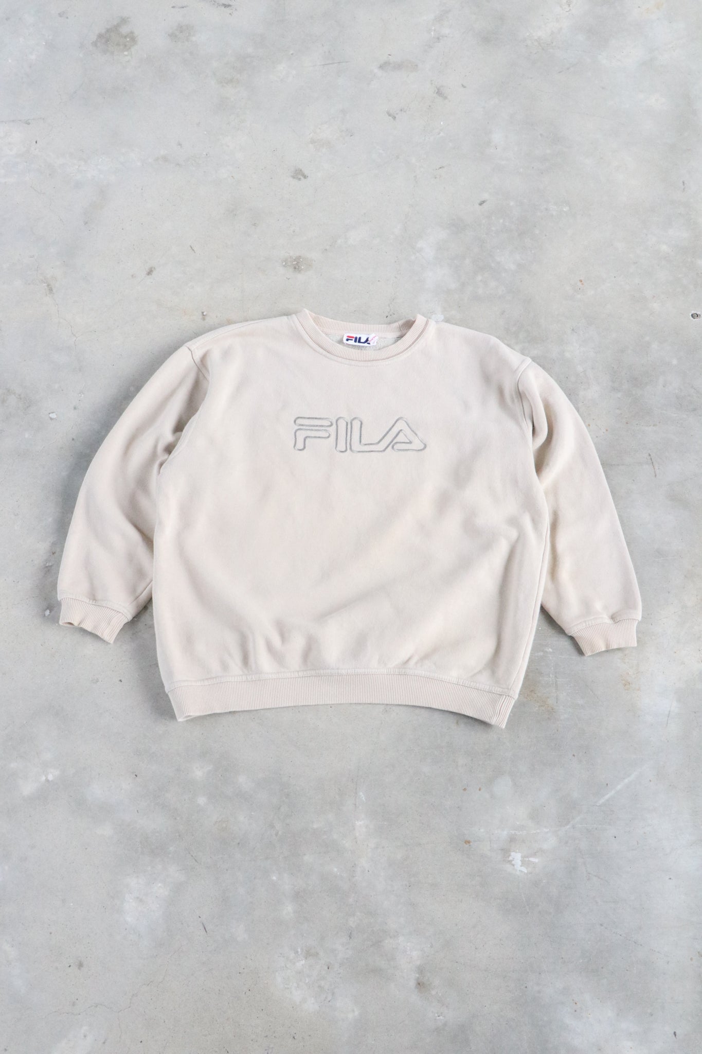 Vintage Fila Embroidered Sweater Small