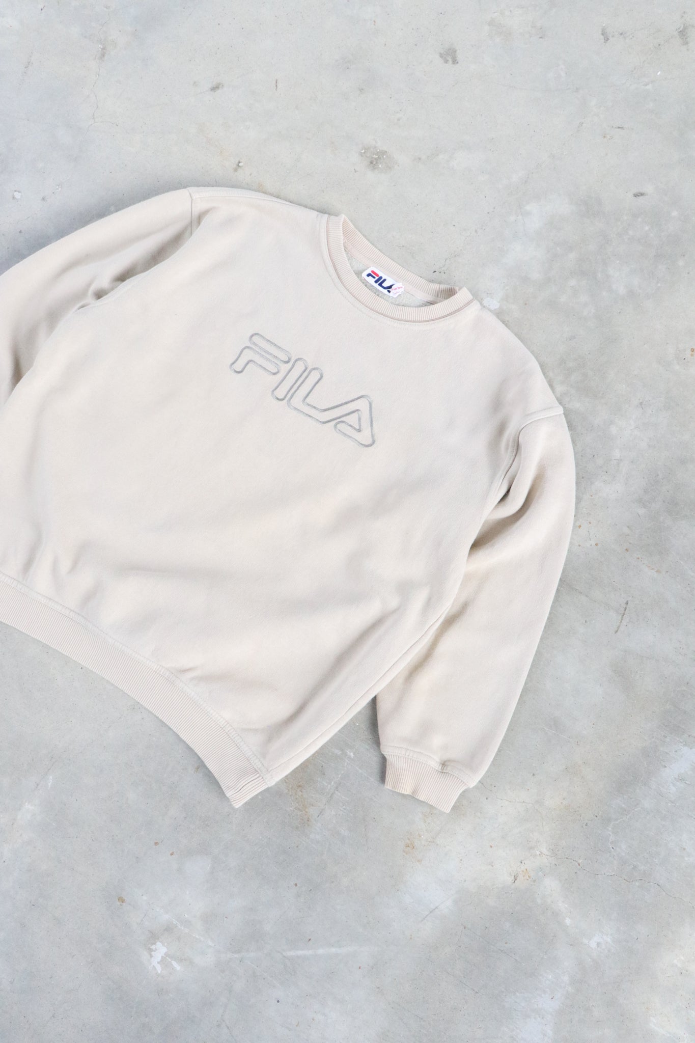 Vintage Fila Embroidered Sweater Small