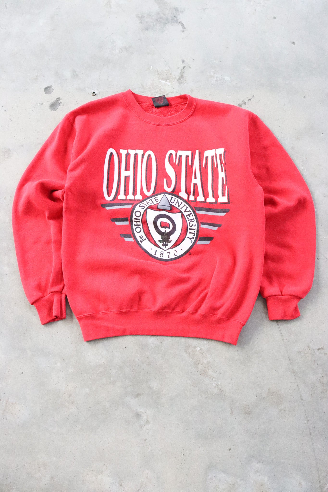 Vintage Ohio State Spellout Sweater Medium