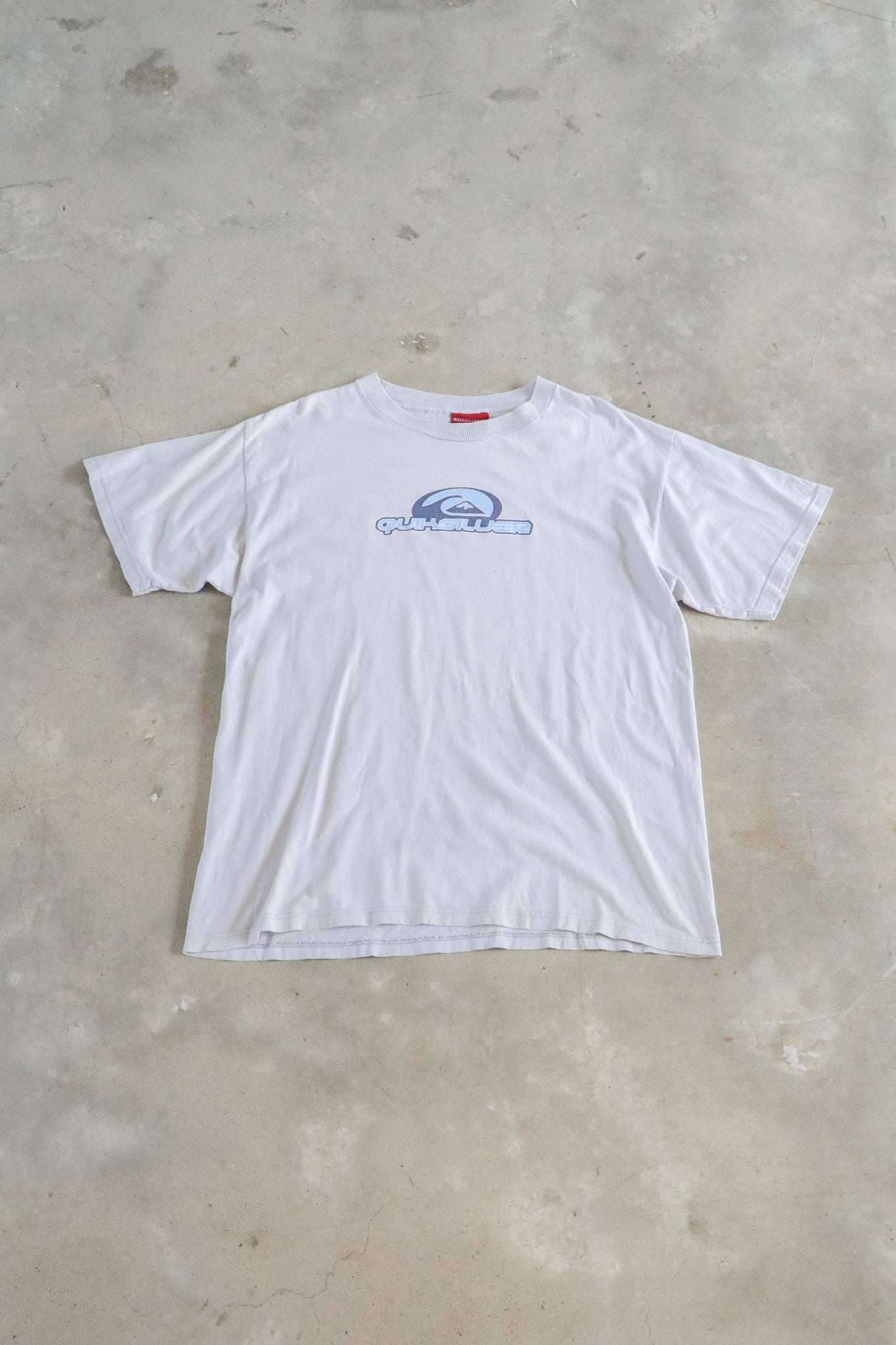 Vintage Quiksilver Spell Out Tee Medium