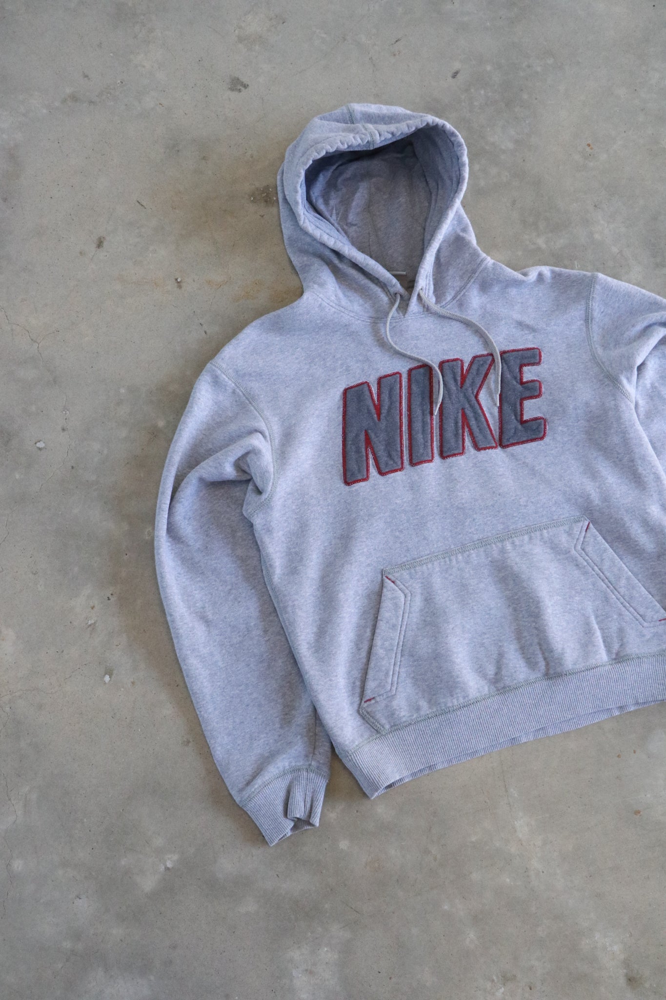 Vintage Nike Spell Out Hoodie Small