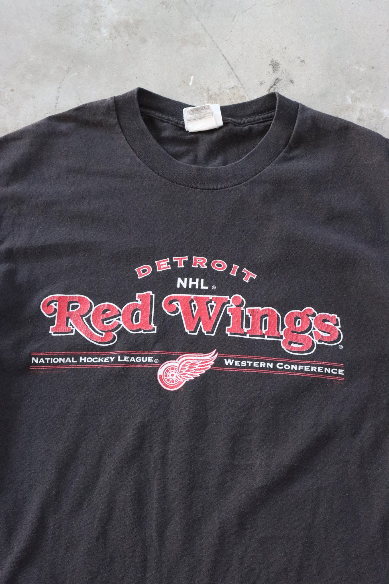 Vintage Detroit Red Wings Tee Medium