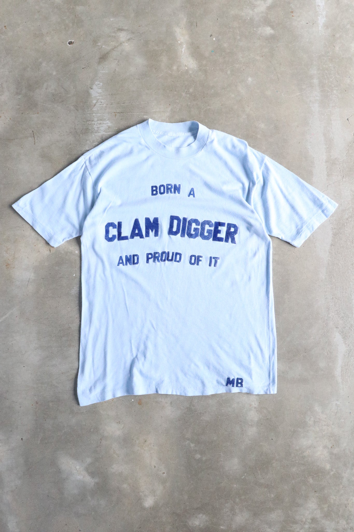 Vintage Clam Digger Tee Small