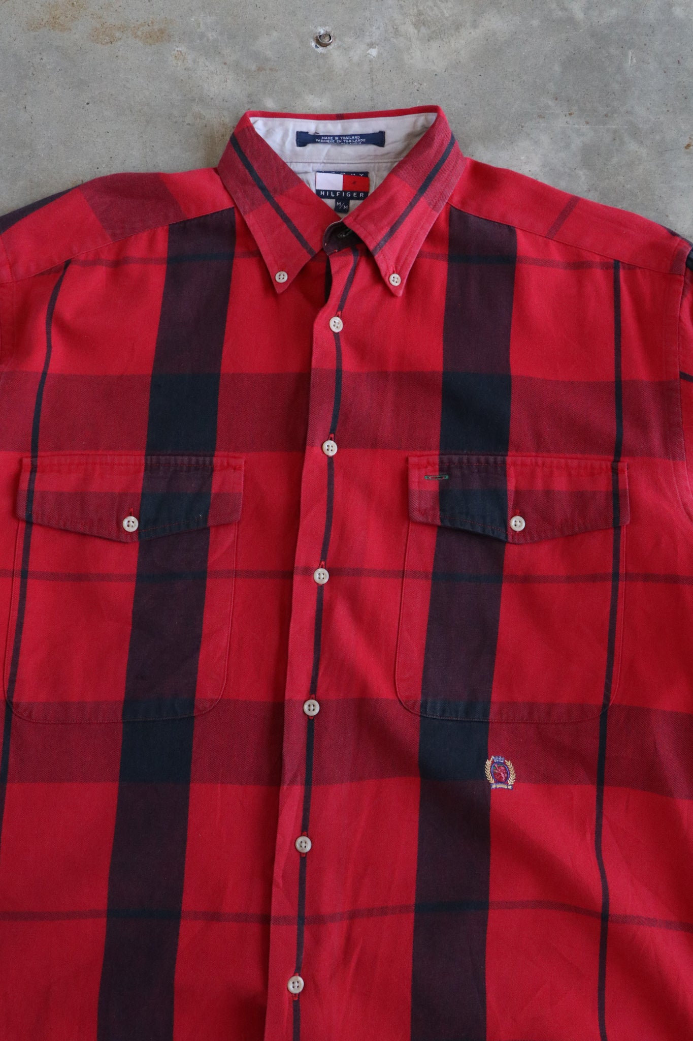 Vintage Tommy Hilfiger Flannel Shirt Medium