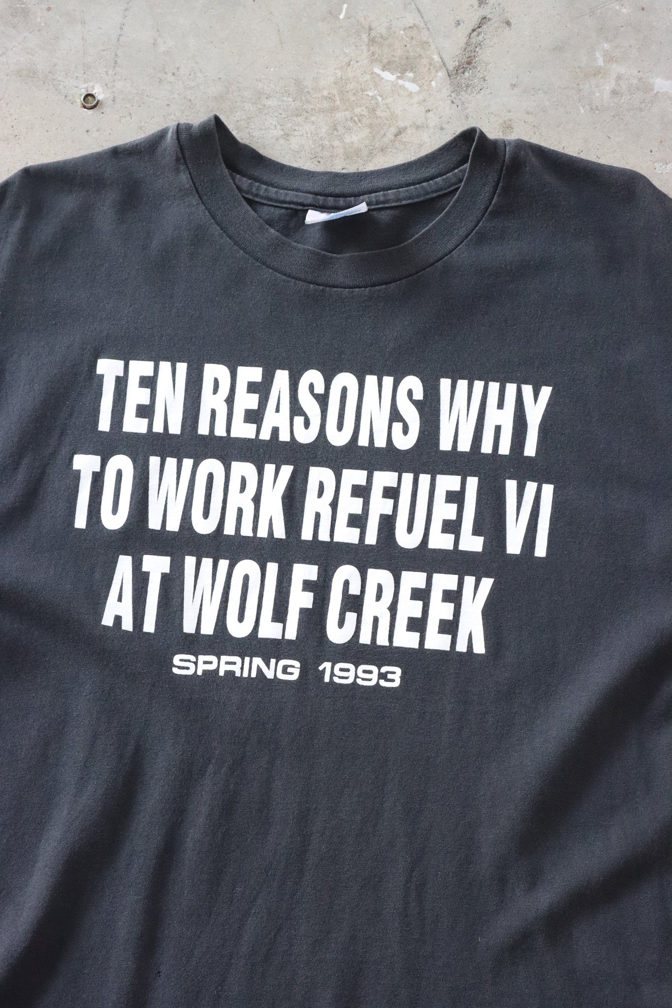Vintage 1993 Wolf Creek Tee Large