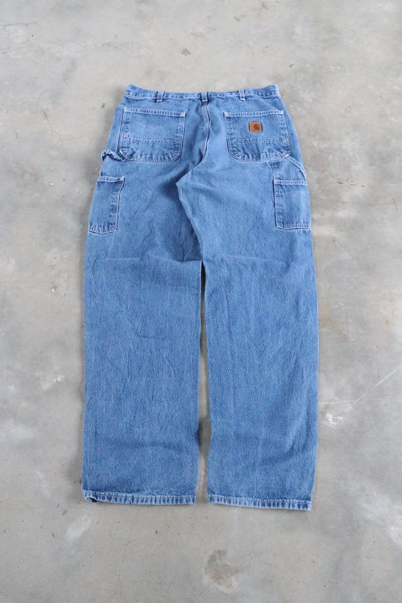 Vintage Carhartt Denim Workwear Pants W35