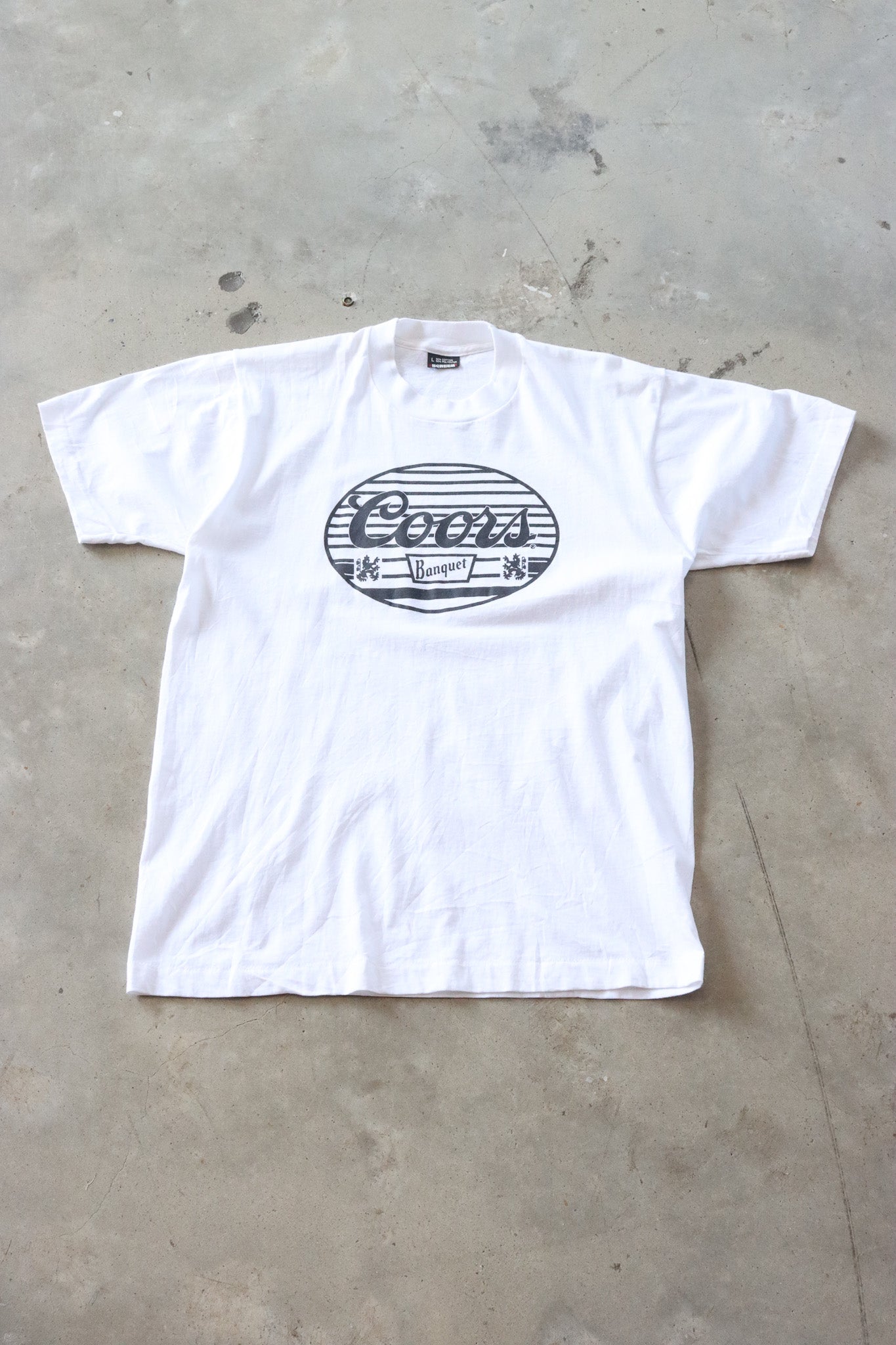 Vintage Coors Banquet Tee Large
