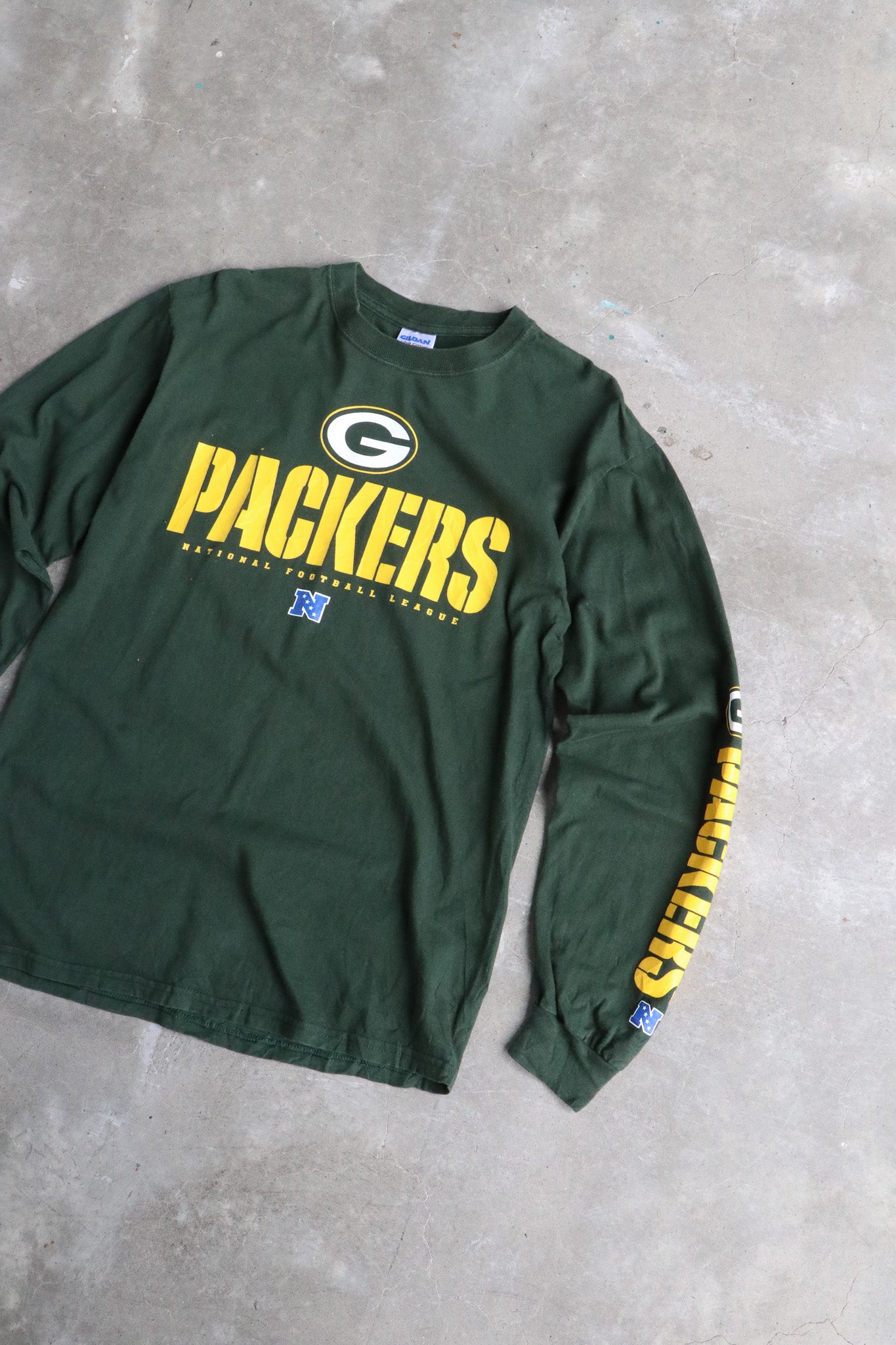 Vintage NFL Green Bay Packers Long Sleeve Medium