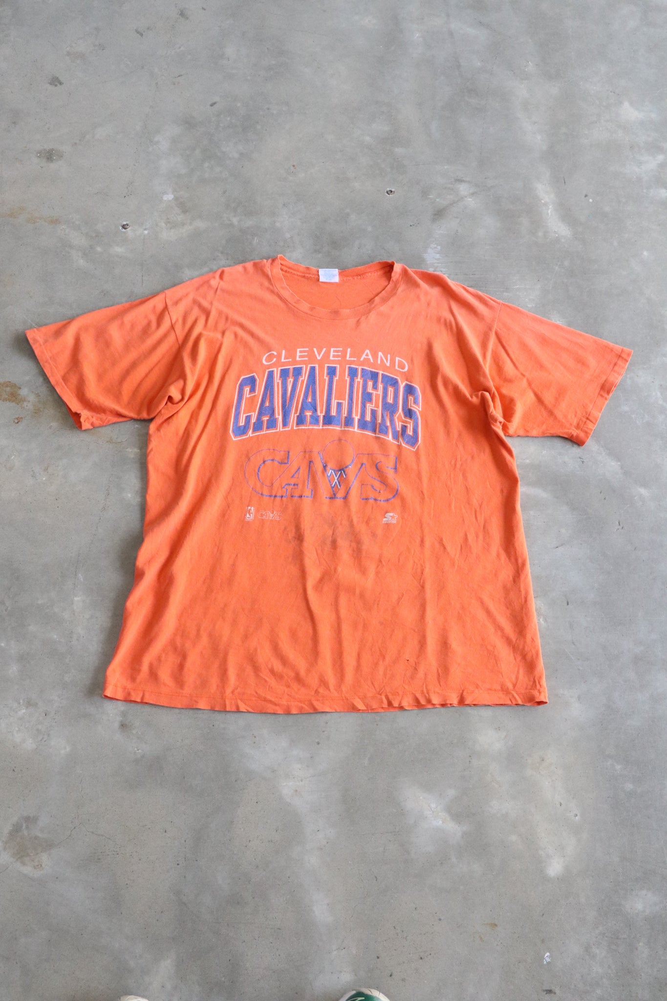 Vintage 90s Cleveland Cavaliers Starter Tee XXL