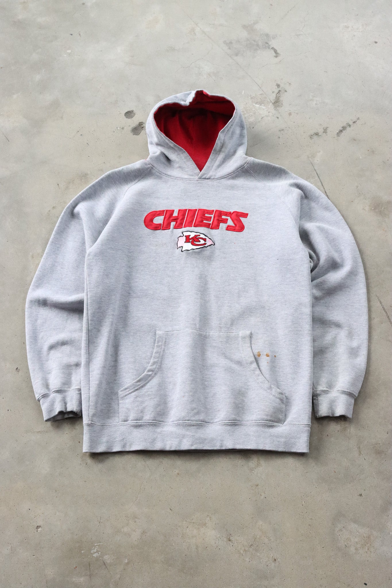 Vintage Chiefs Hoodie Small