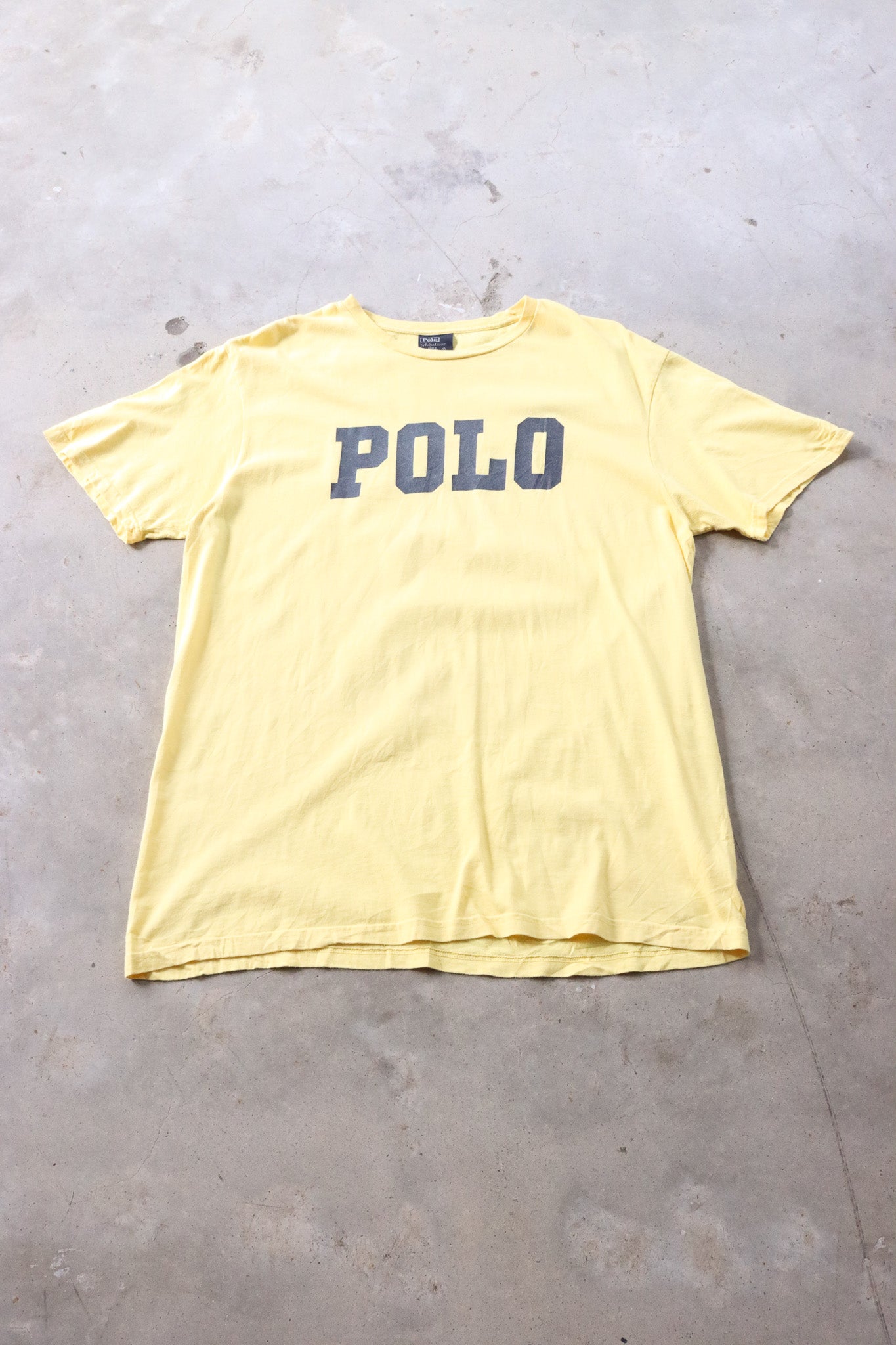Vintage Ralph Lauren Spell Out Tee Large