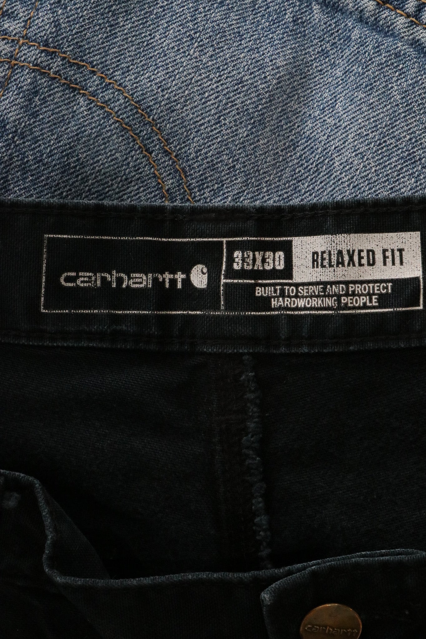 Vintage Carhartt Double Knee Workwear Pants W33