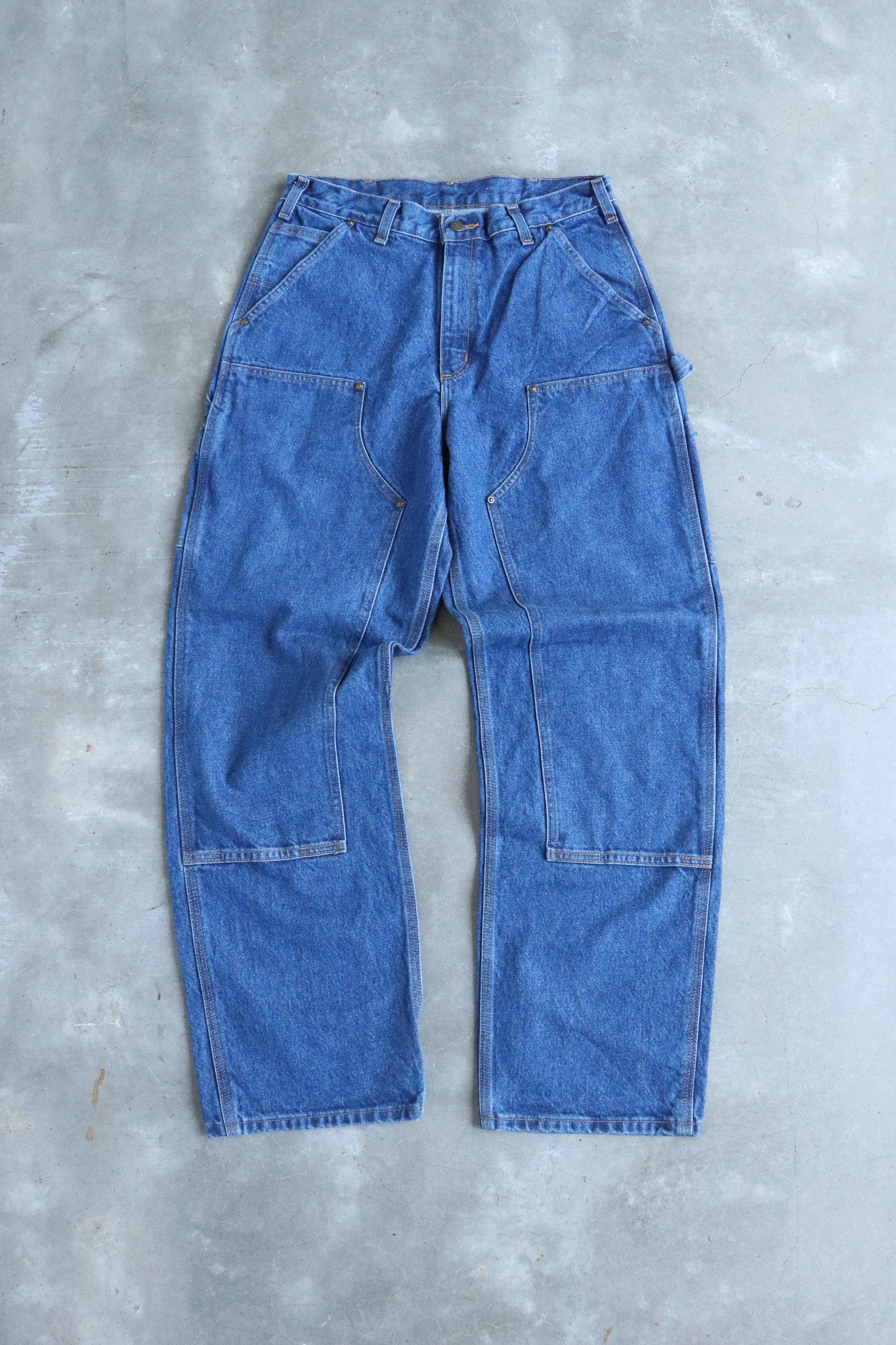 Vintage Carhartt Double Knee Denim Workwear Pants W32