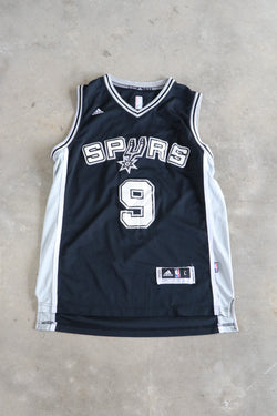 Vintage NBA SA Spurs Parker Jersey Medium