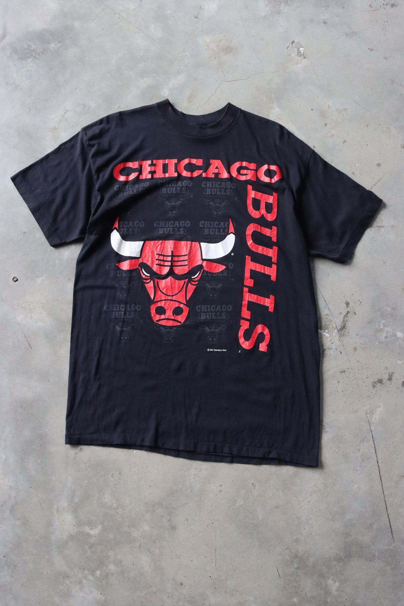 Vintage 1991 NBA Chicago Bulls Tee XL